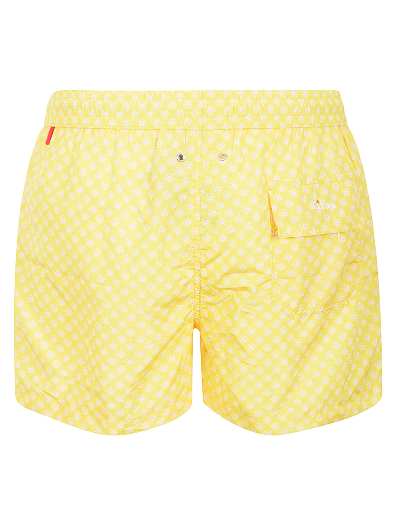 Shop Kiton Swimsuit In Yellow