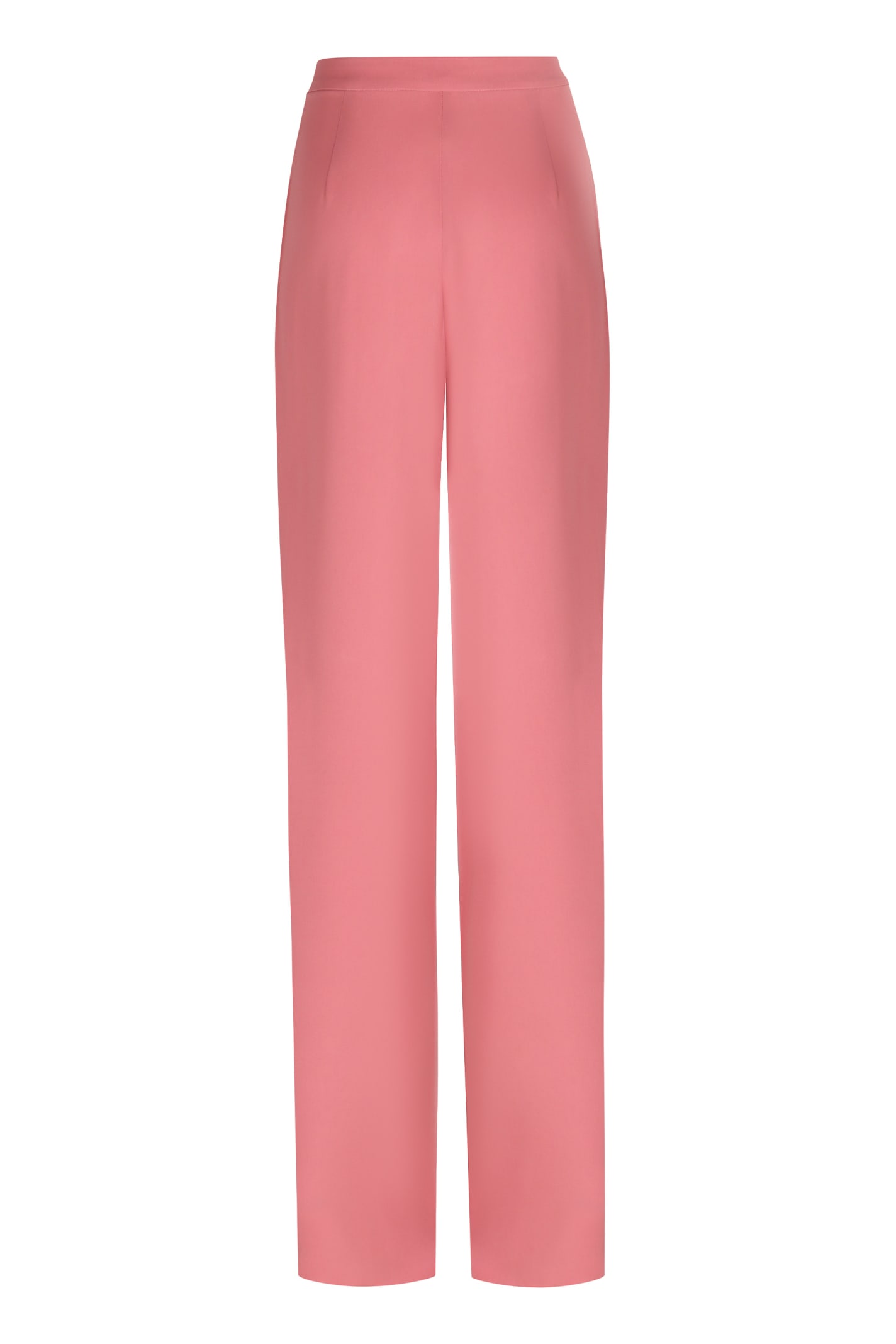 Shop Max Mara Medusa Wide Leg Trousers In Pink