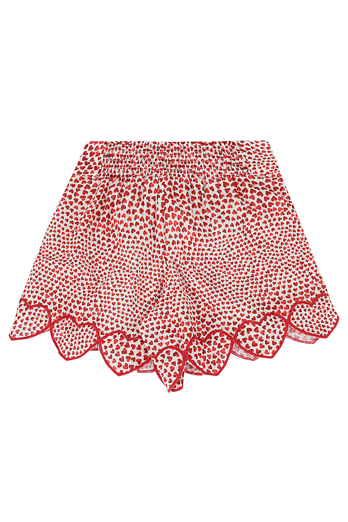 Shop Stella Mccartney Shorts In Ro Ivory Red