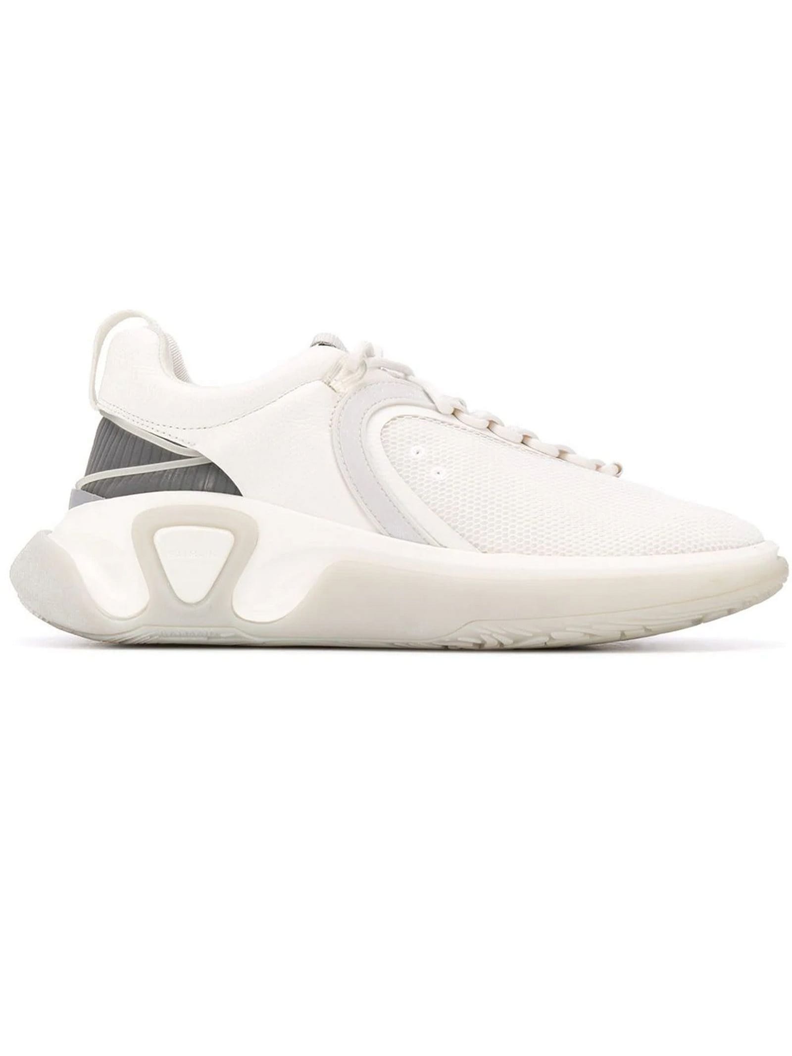 Balmain B-runner White And Grey Sneakers