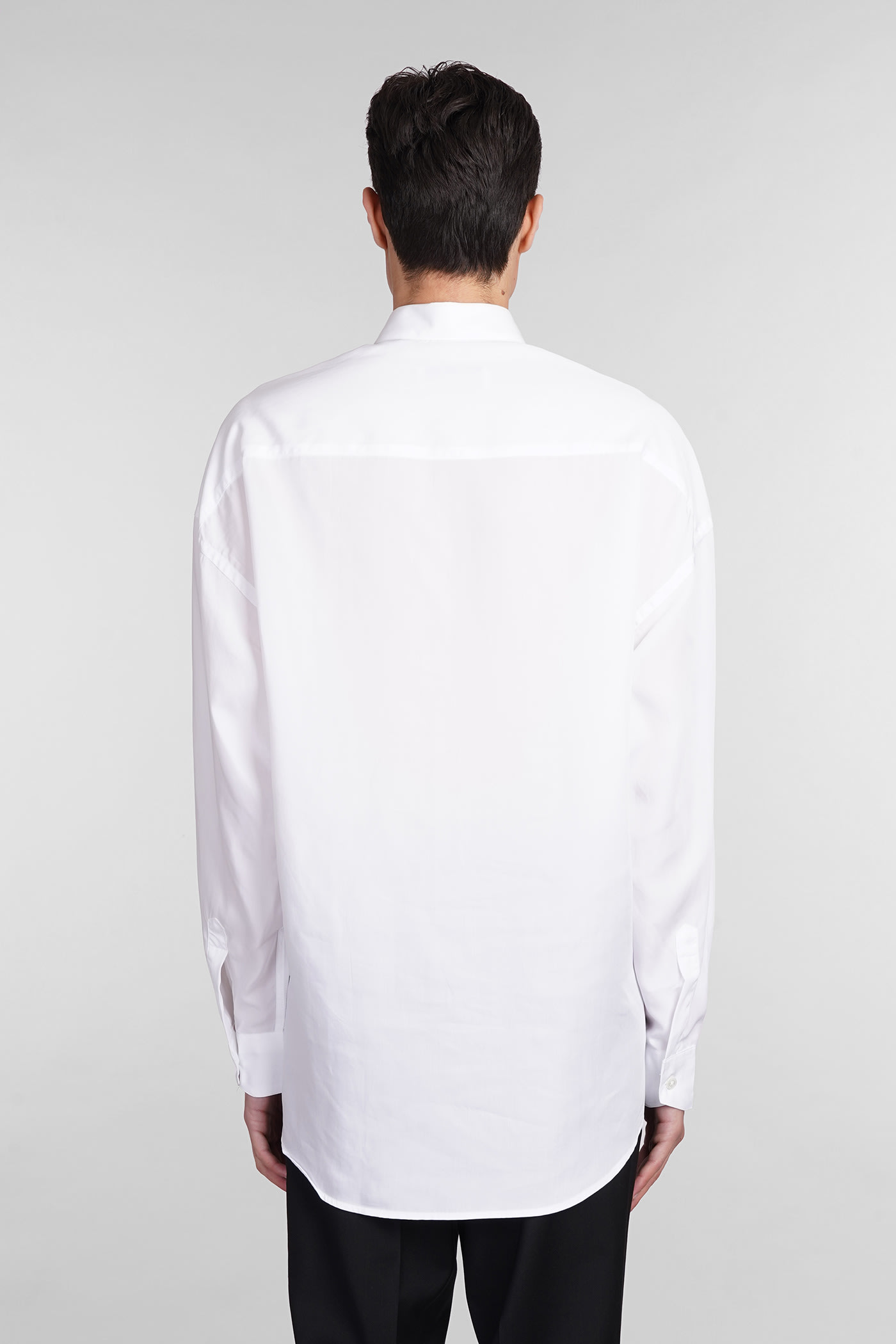 Shop Costumein Valentino Shirt In White Cly