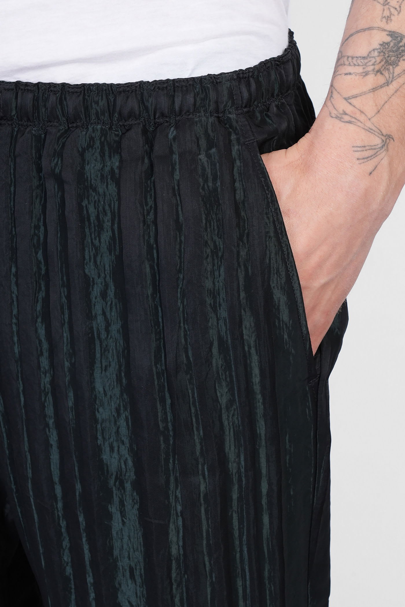 Needles Pants In Green Rayon