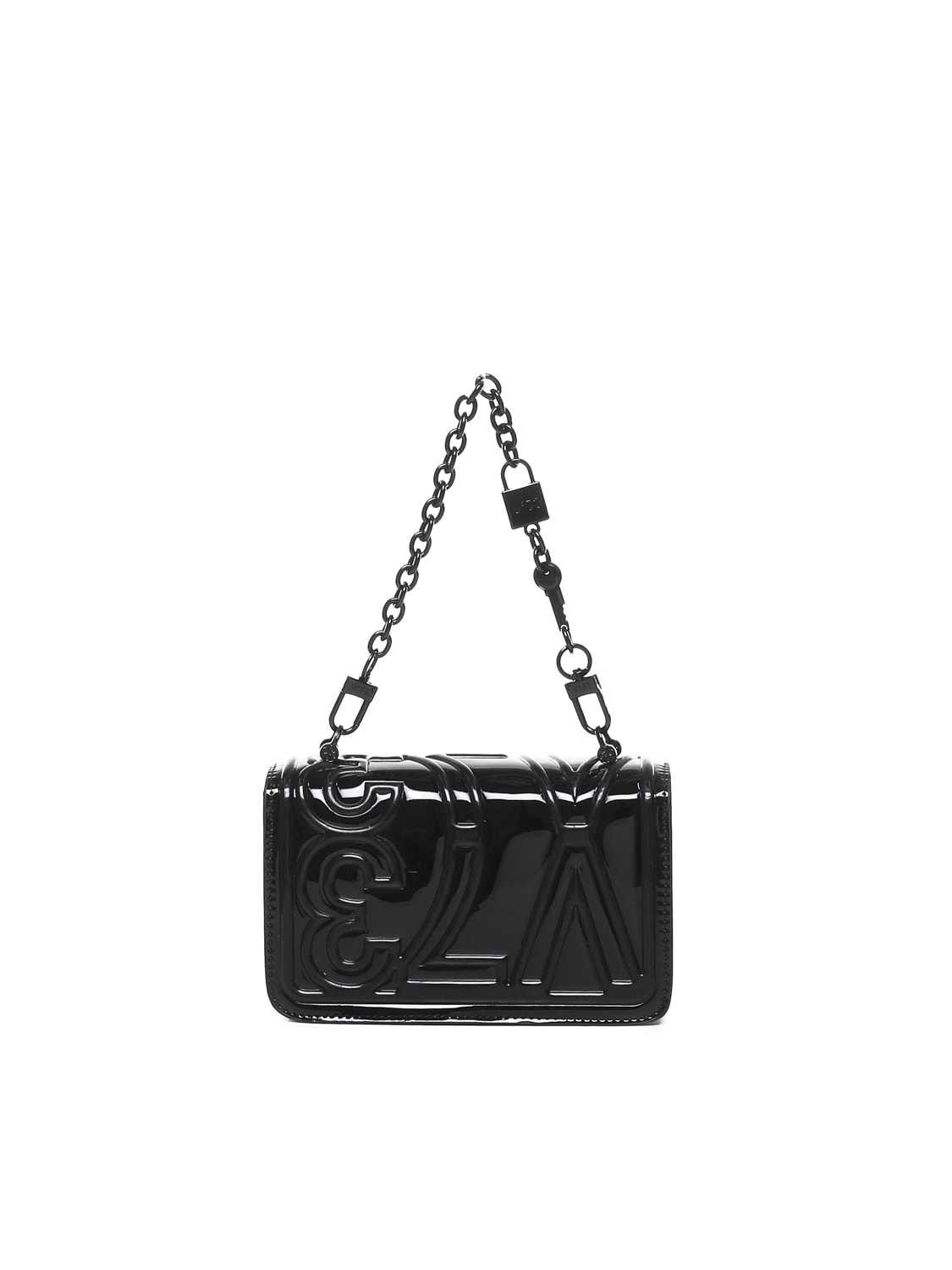 V73 Shoulder Bag Fox In Black