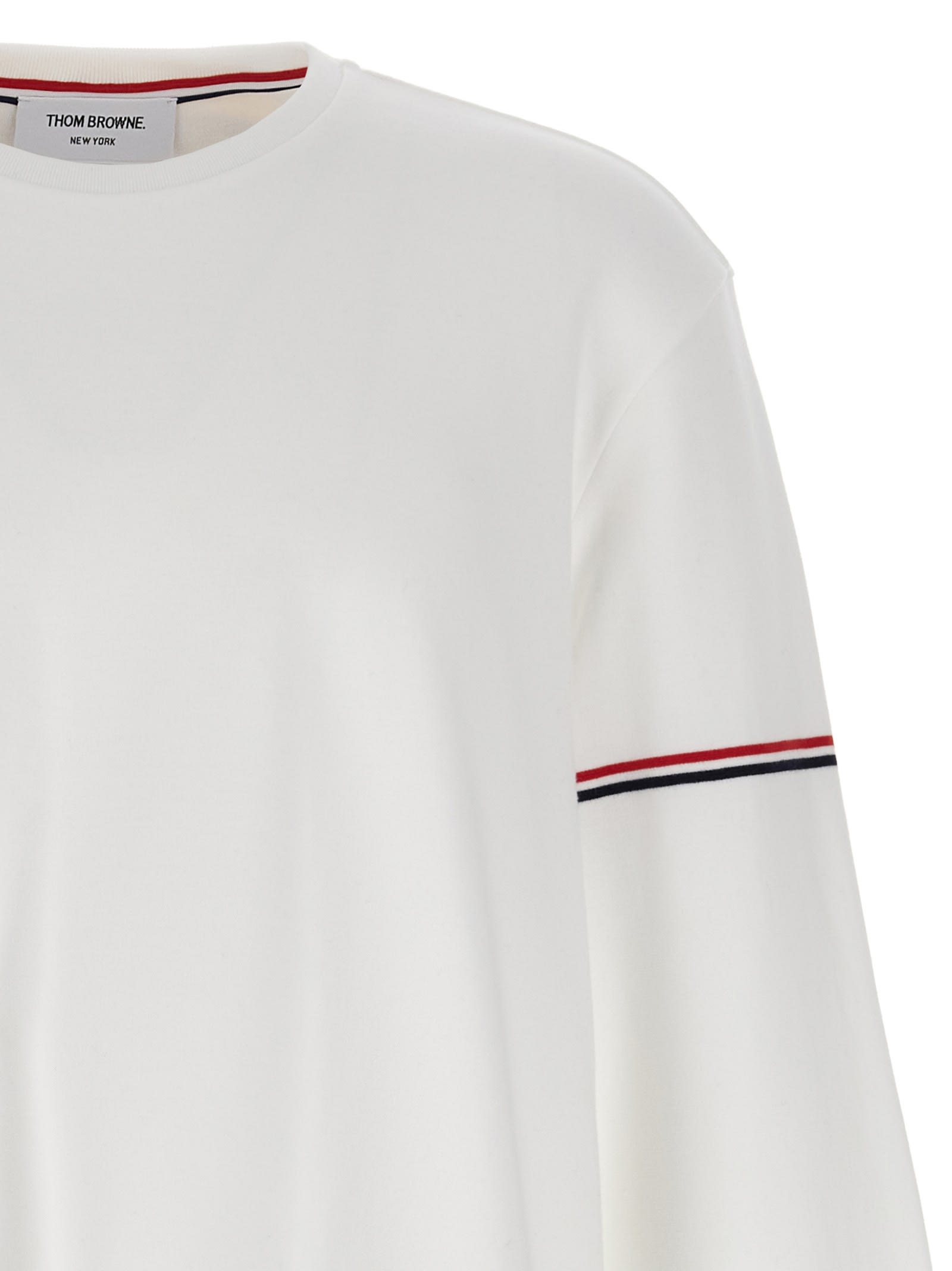 Thom Browne Rugby T-shirt - White In White