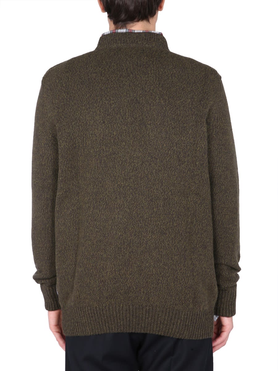 Shop Barbour Sid Jersey In Green