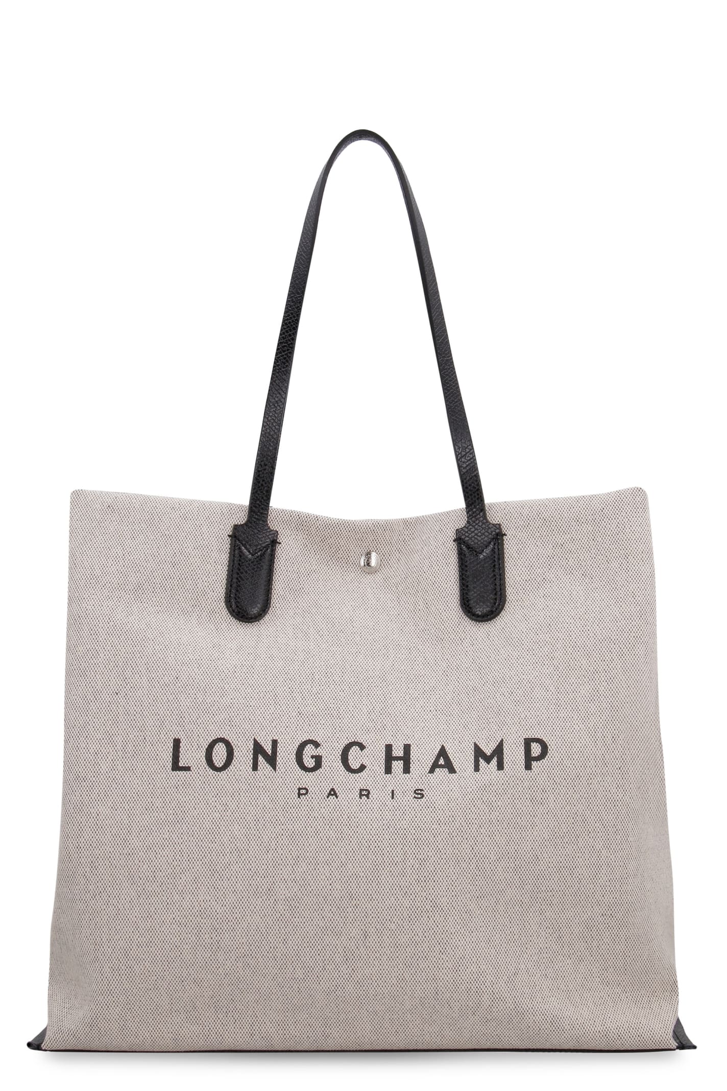 Longchamp Essential Toile Open Tote Ecru