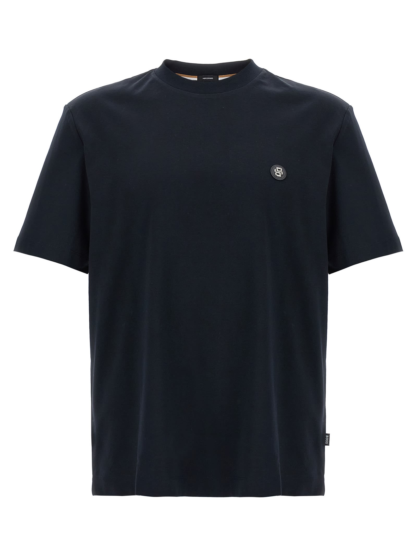 Shop Hugo Boss Taut 01 T-shirt In Blue