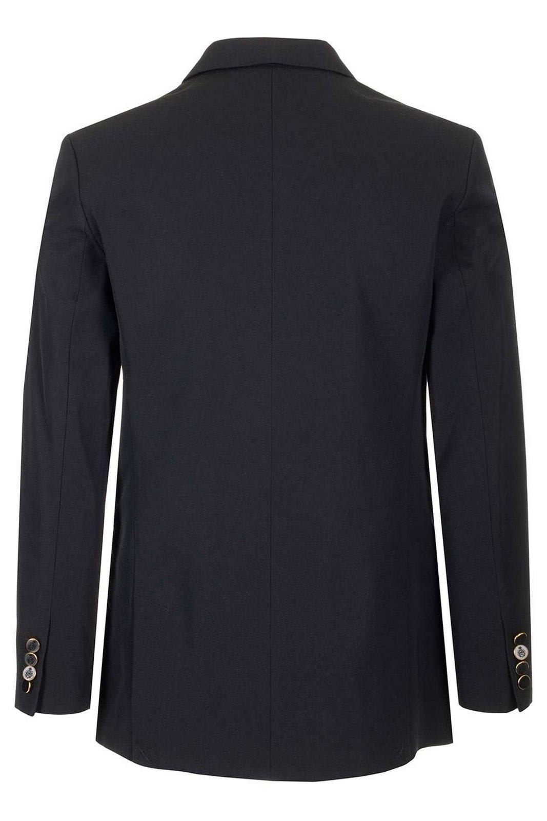 Apc Cohey Double-breasted Blazer In Blue