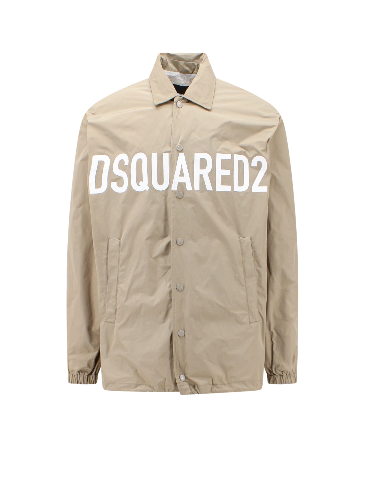 Shop Dsquared2 Jacket  In Beige