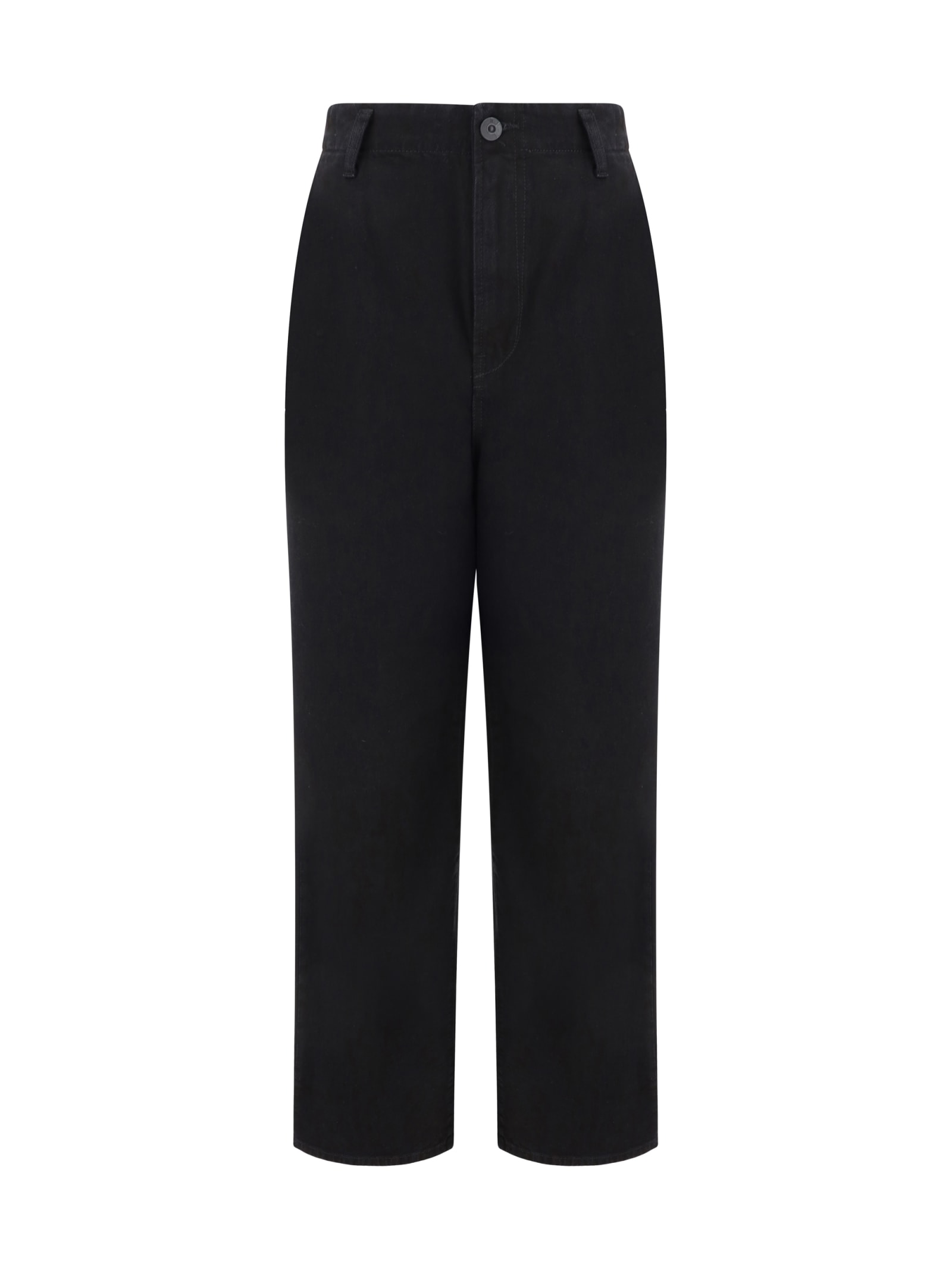 Shop 3x1 Flip Pants In Solid Noir