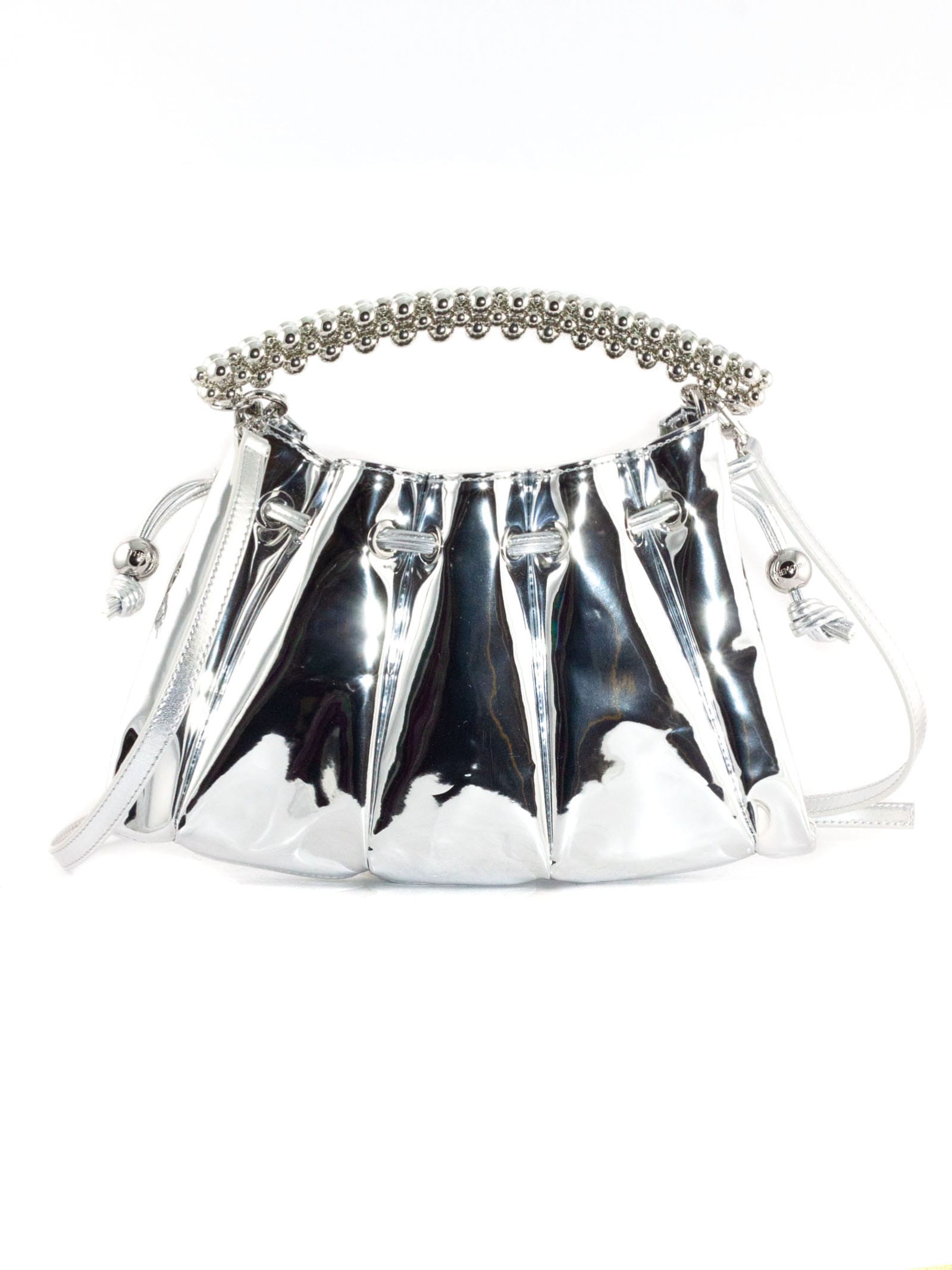 THEMOIRè Dafne Silver Mirrored Bag