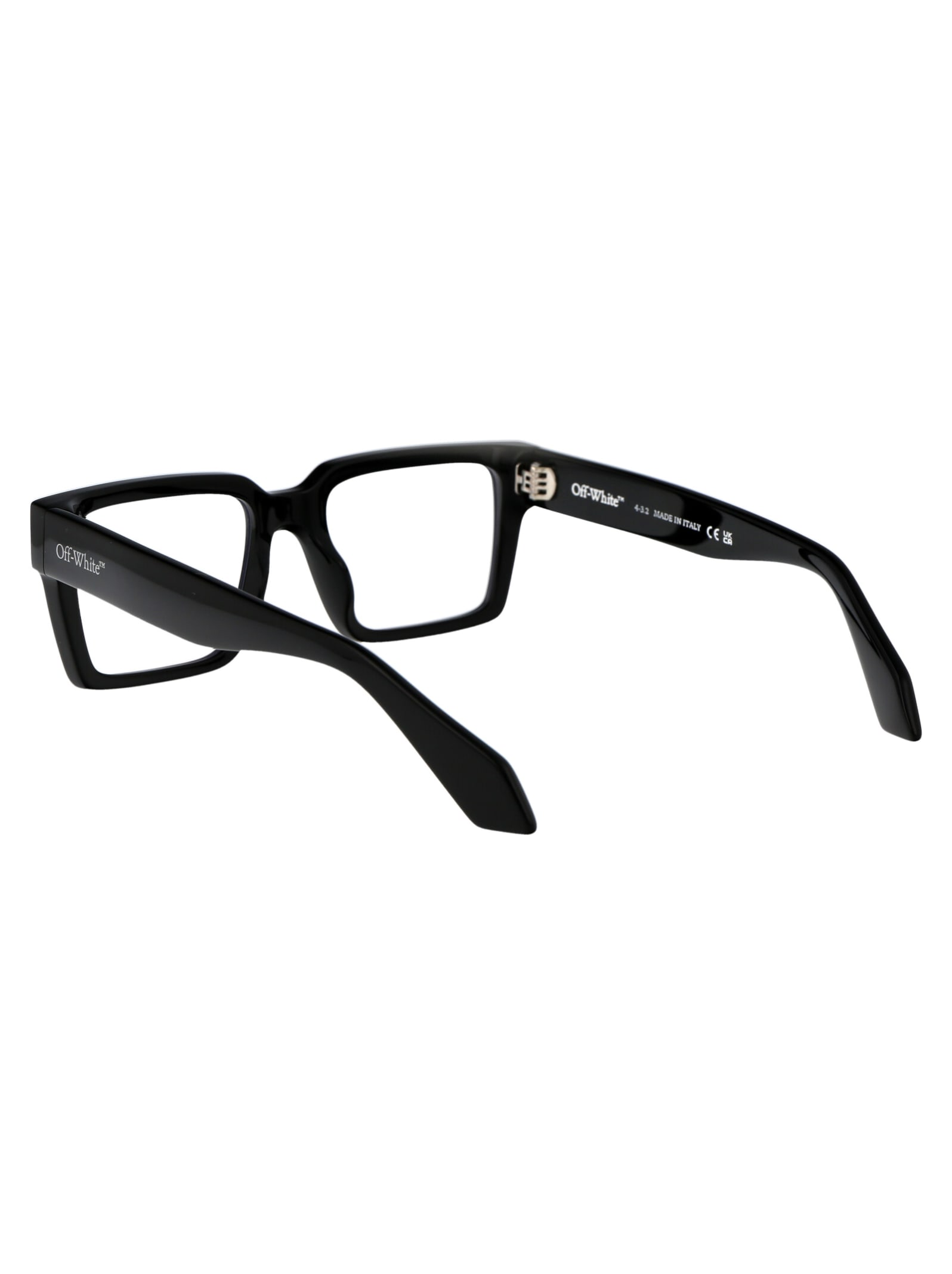 Shop Off-white Optical Style 54 Glasses In 1000 Black