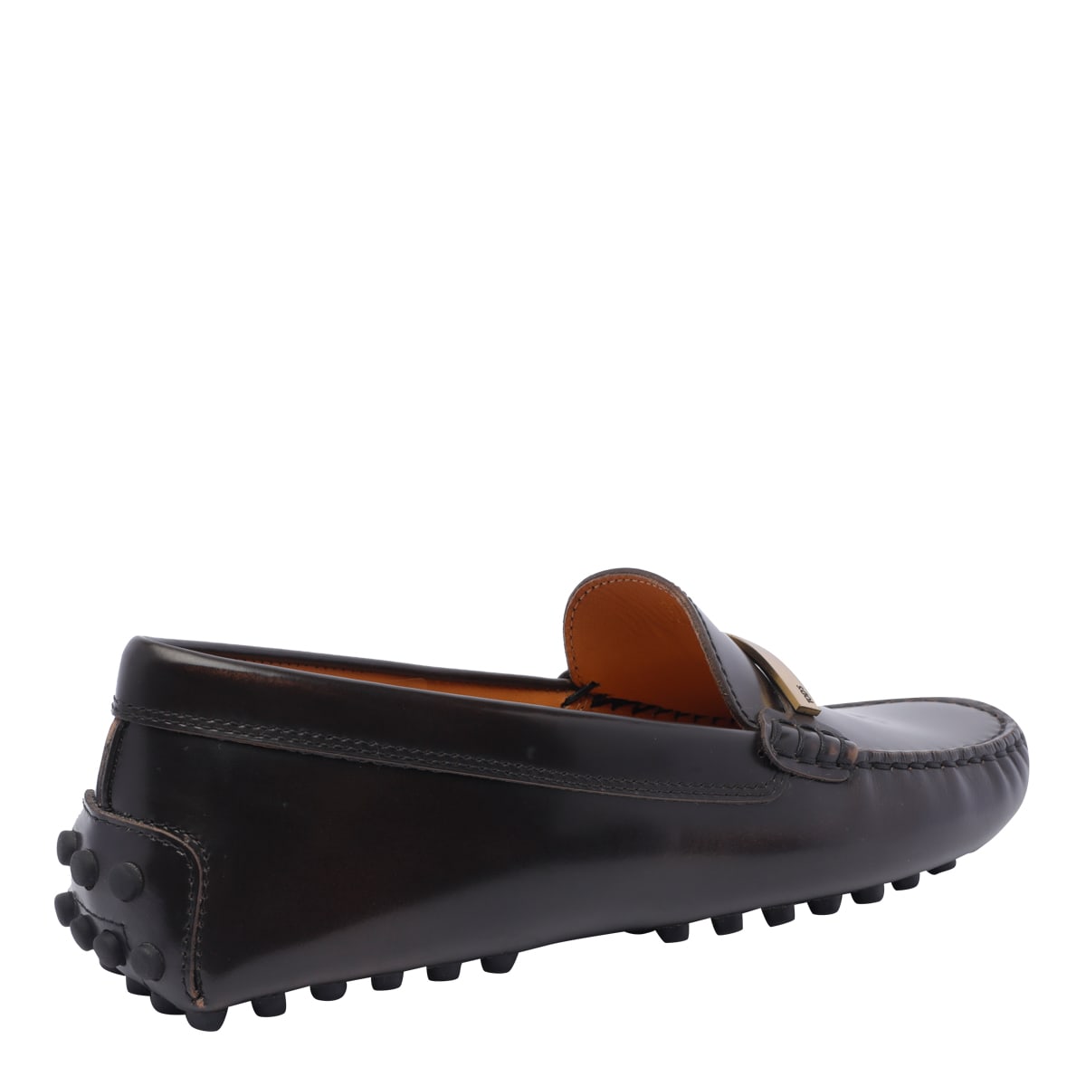 Shop Tod's Gommino Loafers In Black