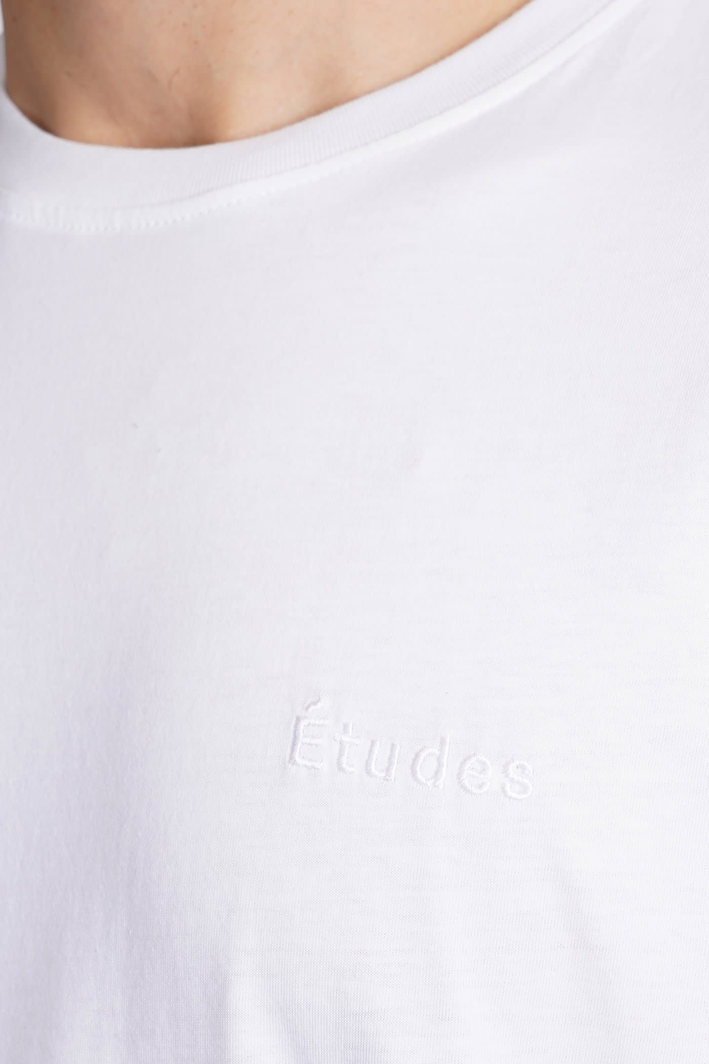 Shop Etudes Studio T-shirt In White Cotton
