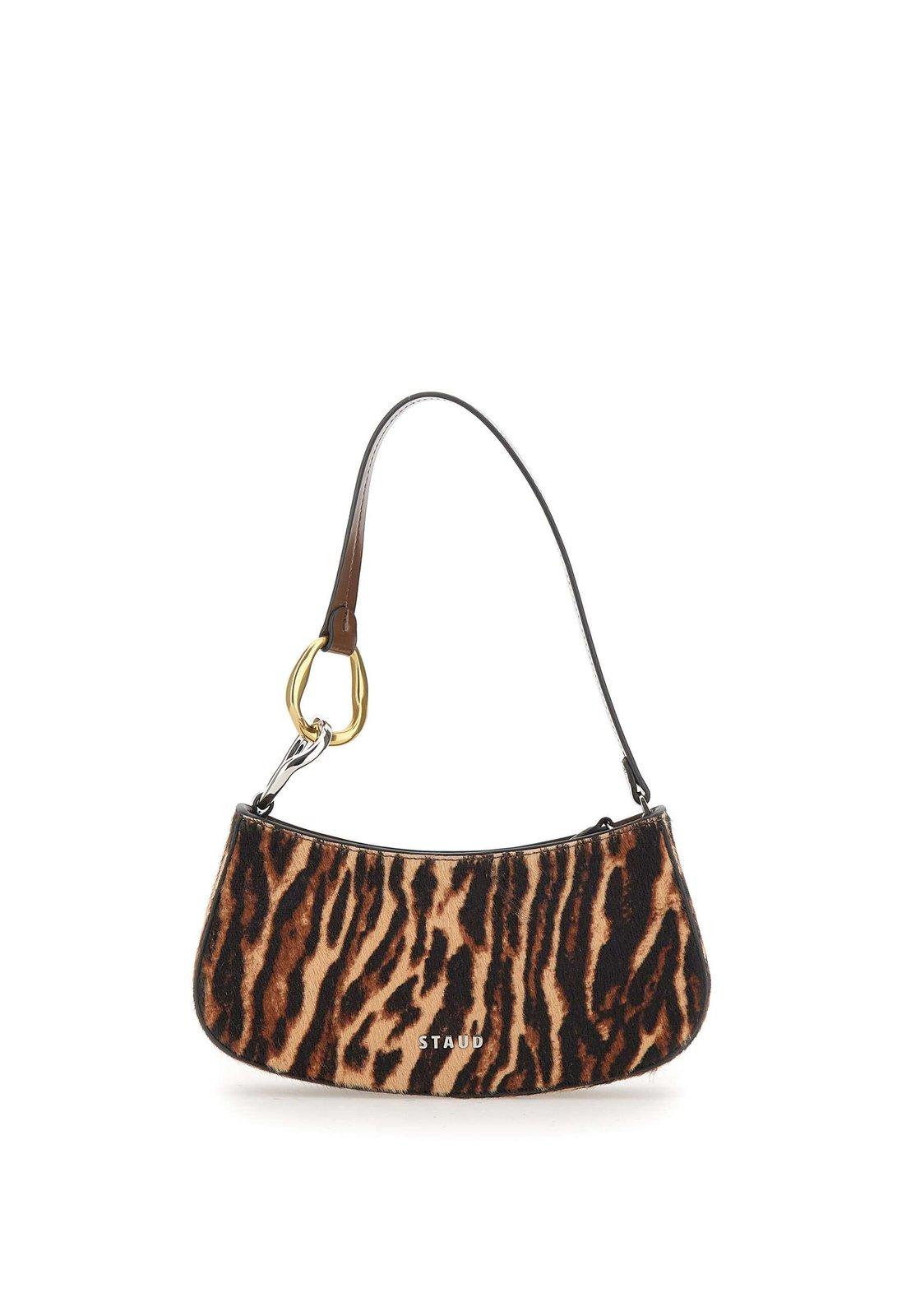 Ollie Leopard Printed Mini Shoulder Bag