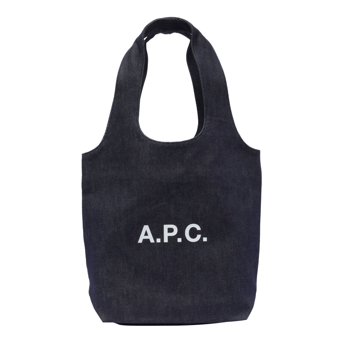Apc A.p.c. Women Denim Ninon Shopping Bag