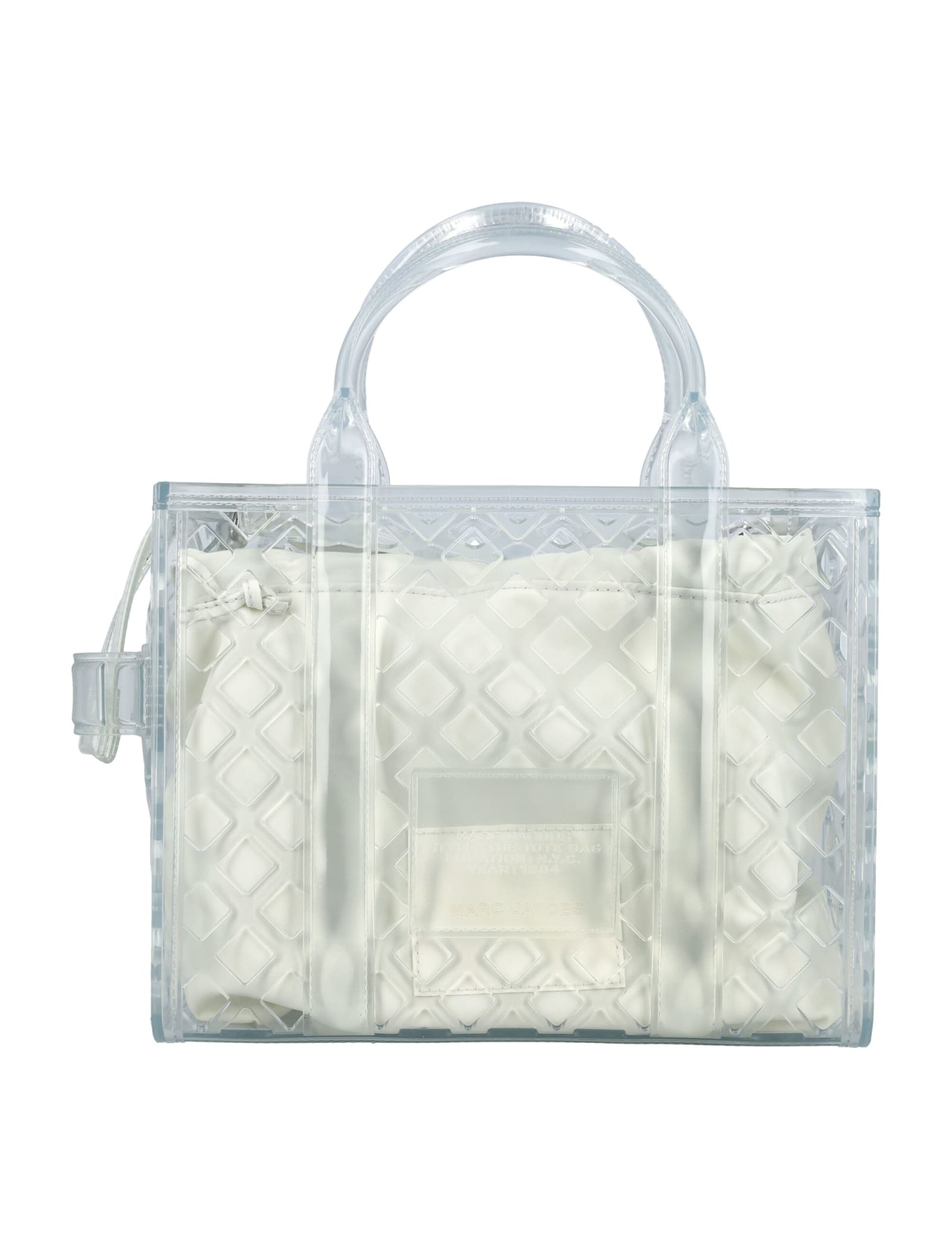 Shop Marc Jacobs The Jelly Small Tote Bag In Clear