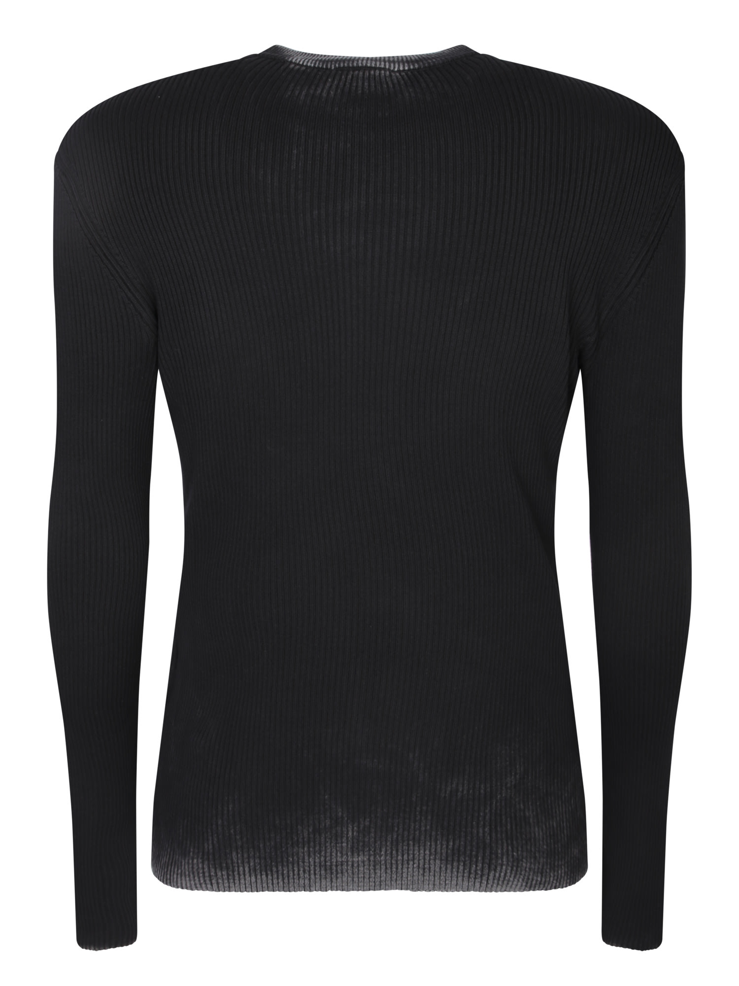 Shop Diesel Black Crewneck Sweater