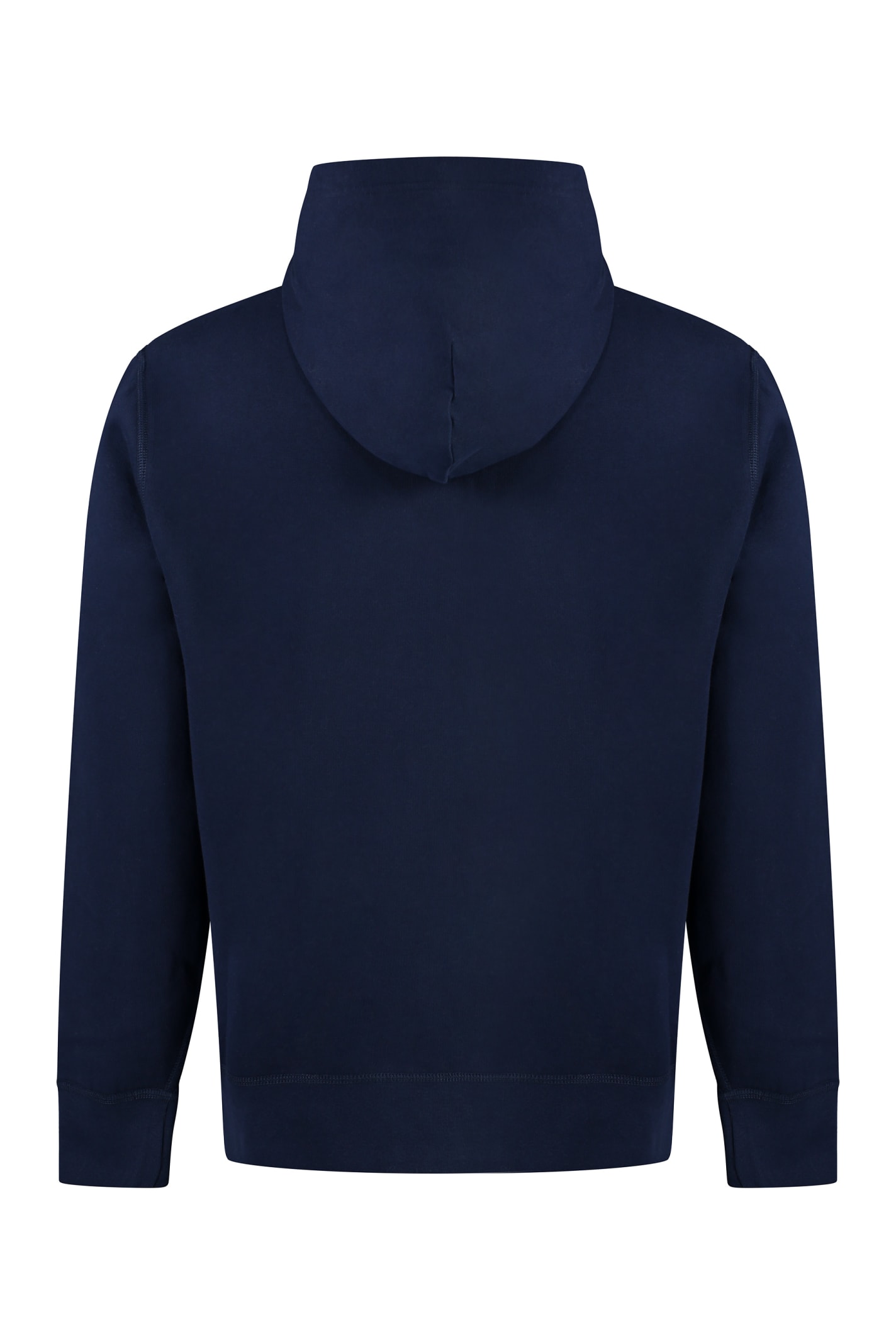 Polo Ralph Lauren Embroidered Pony Hoodie In Black