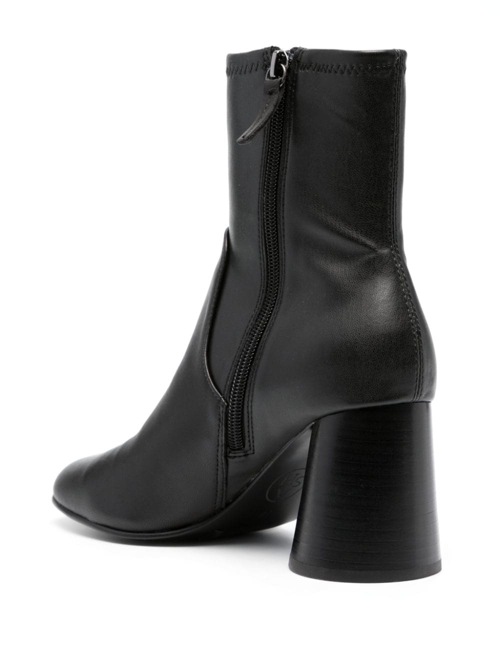 Shop Ash Cl01 Foulard Ankle Boots In Black