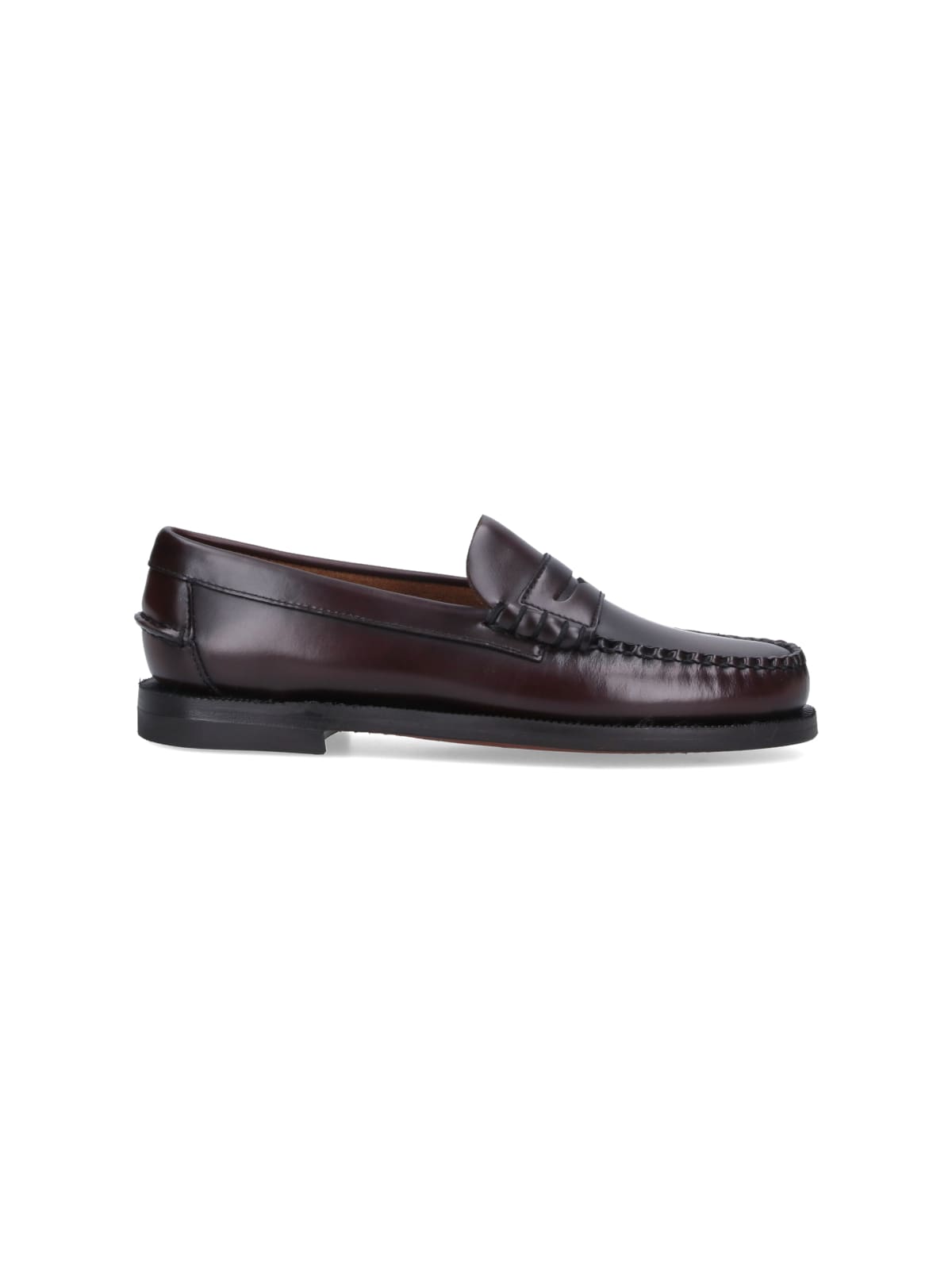 Shop Sebago Dan Loafers In Brown