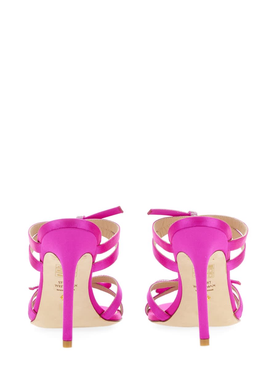 STUART WEITZMAN SANDAL SLIDE SW BOW