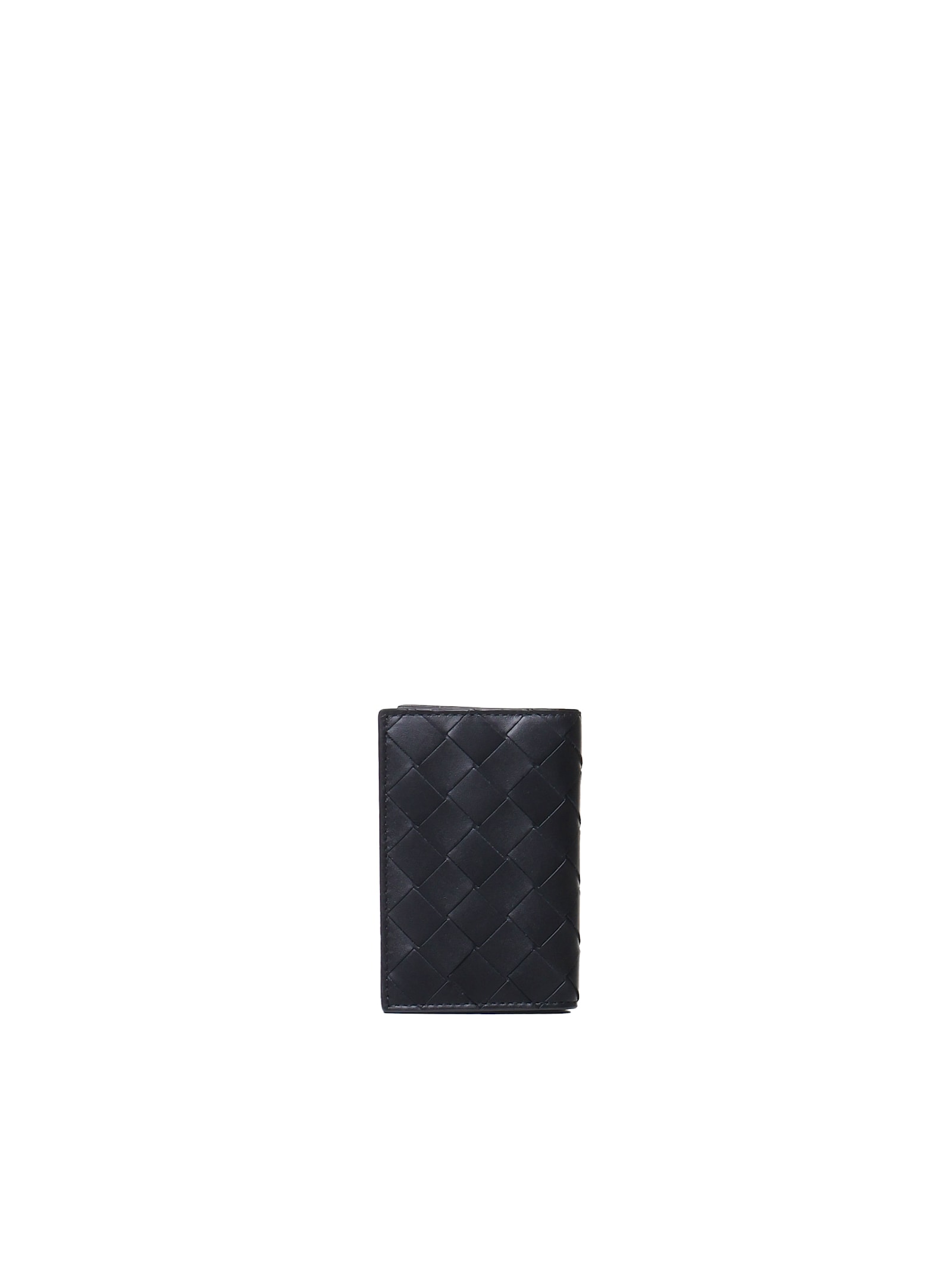 Shop Bottega Veneta Bifold Continental Cardholder In Black