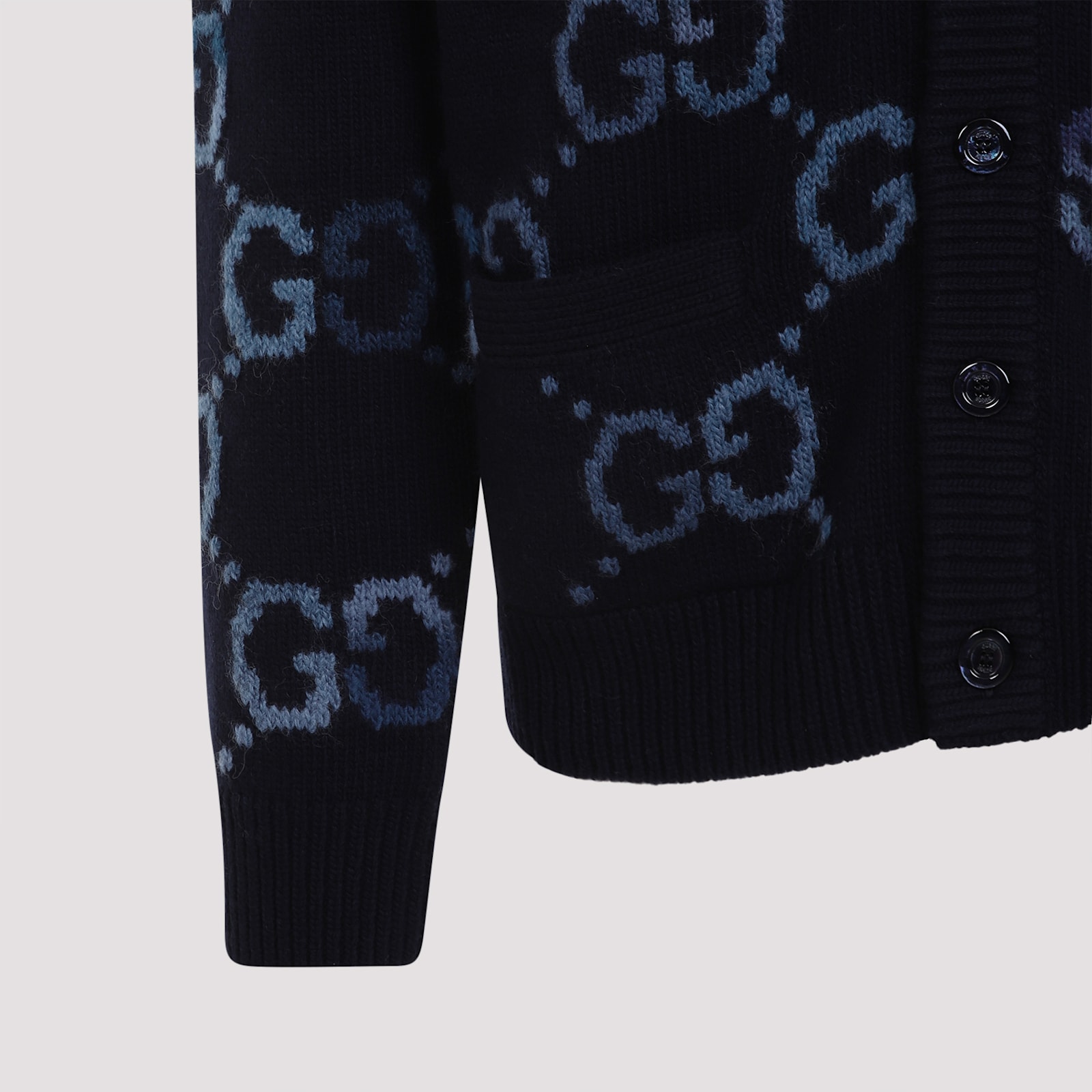 GUCCI GG DEGRADE CARDIGAN