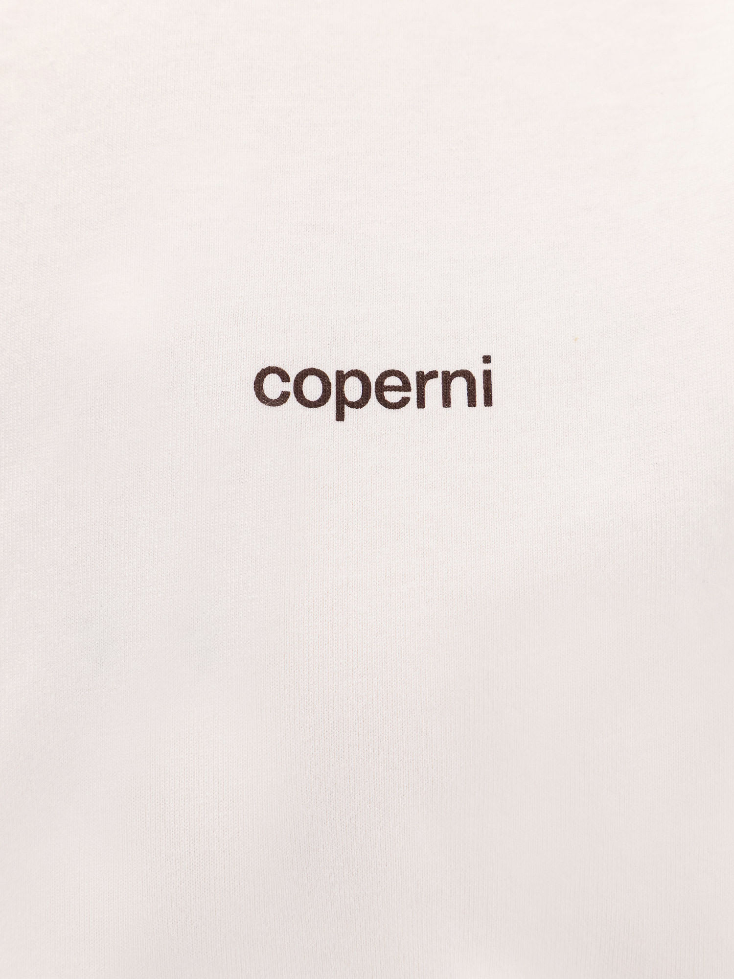 Coperni Cotton T-shirt In White