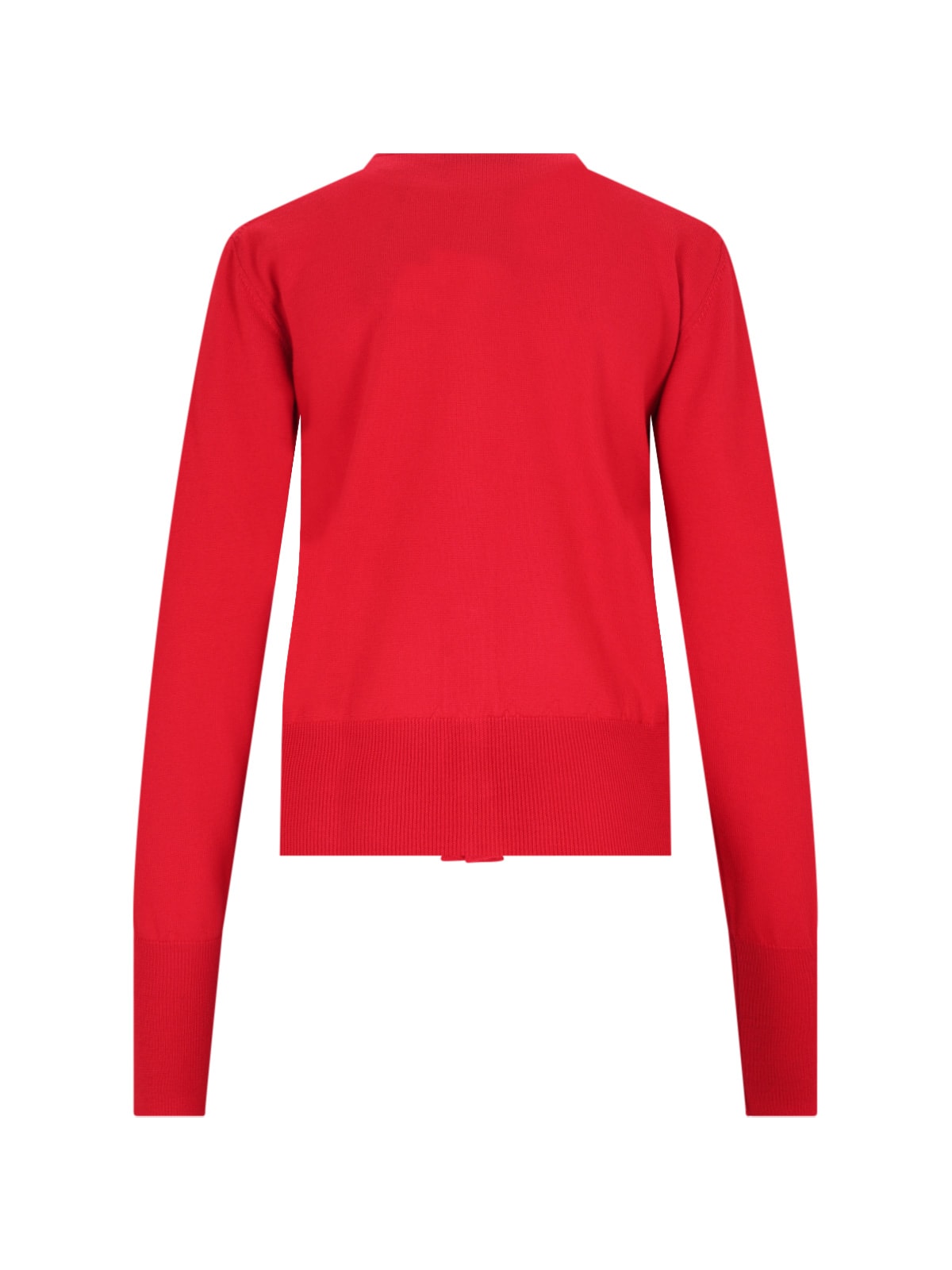 Shop Vivienne Westwood Bea Logo Cardigan In Red