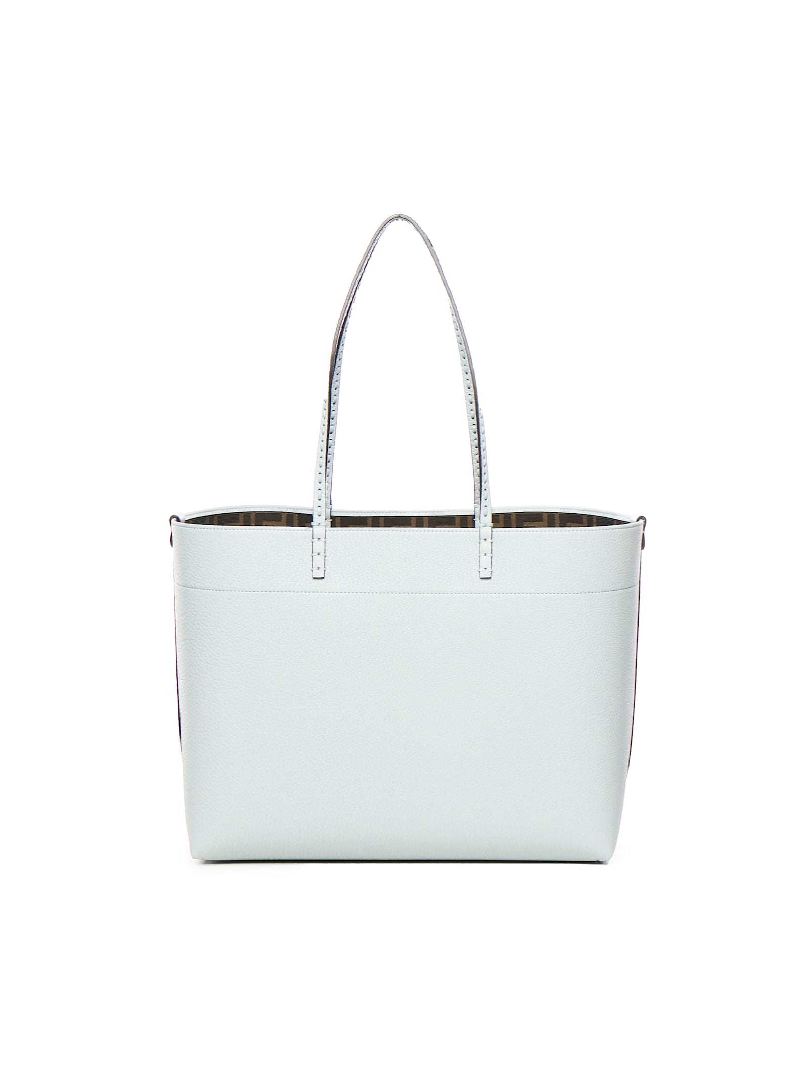 Fendi Medium Roll Bag In Blue