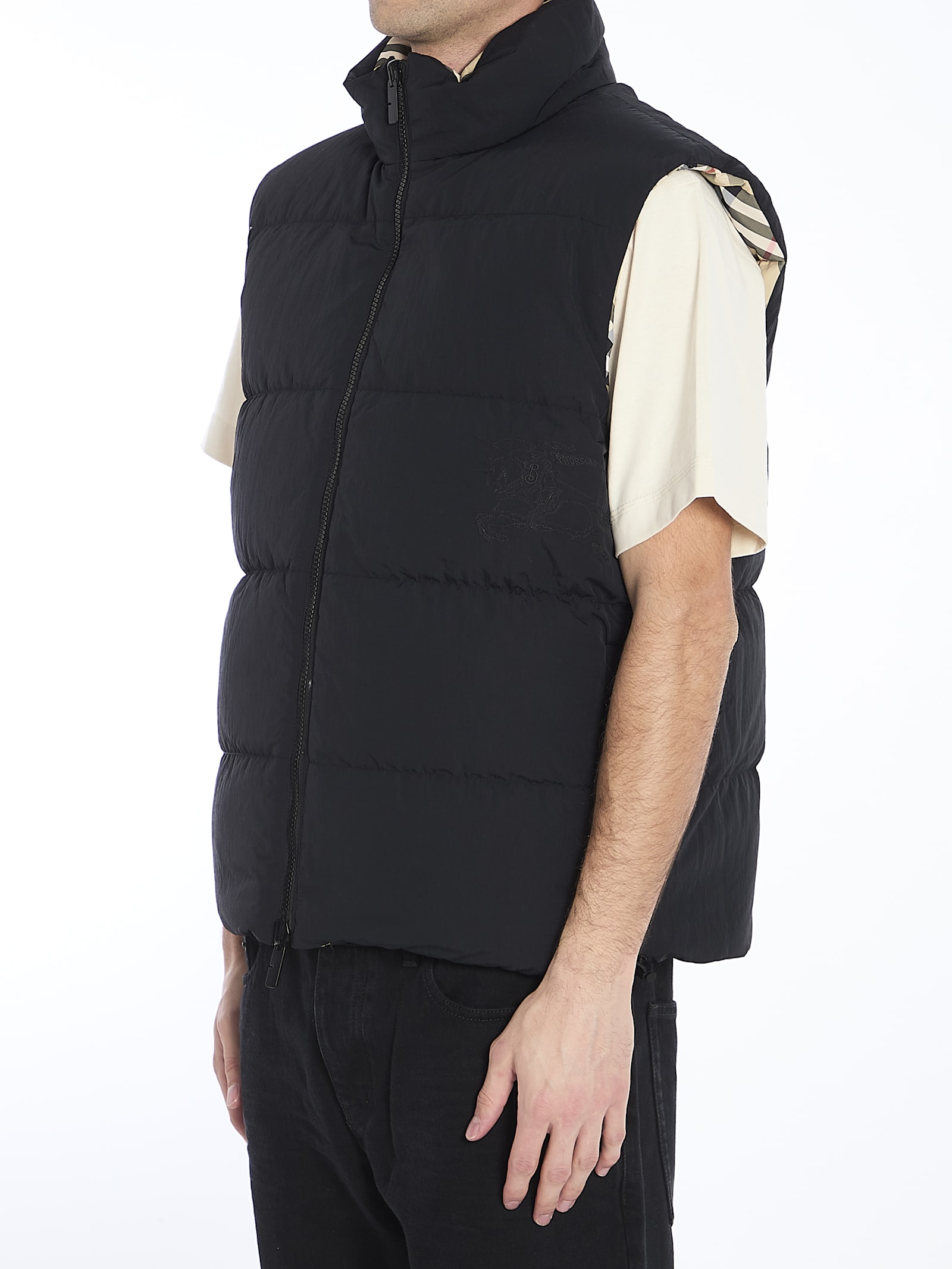 BURBERRY REVERSIBLE PADDED VEST 