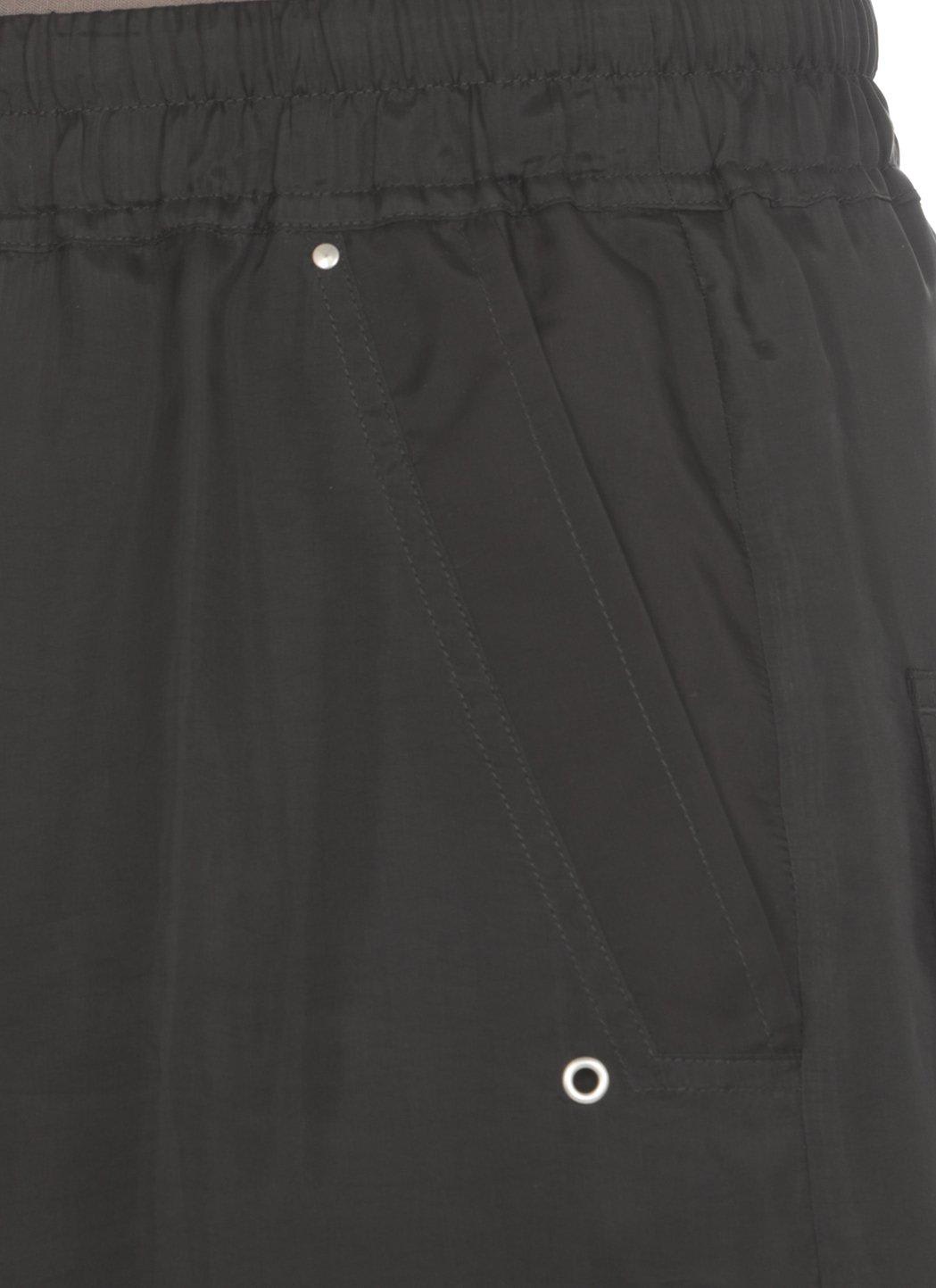 Shop Rick Owens Drawstring Wide-leg Trousers