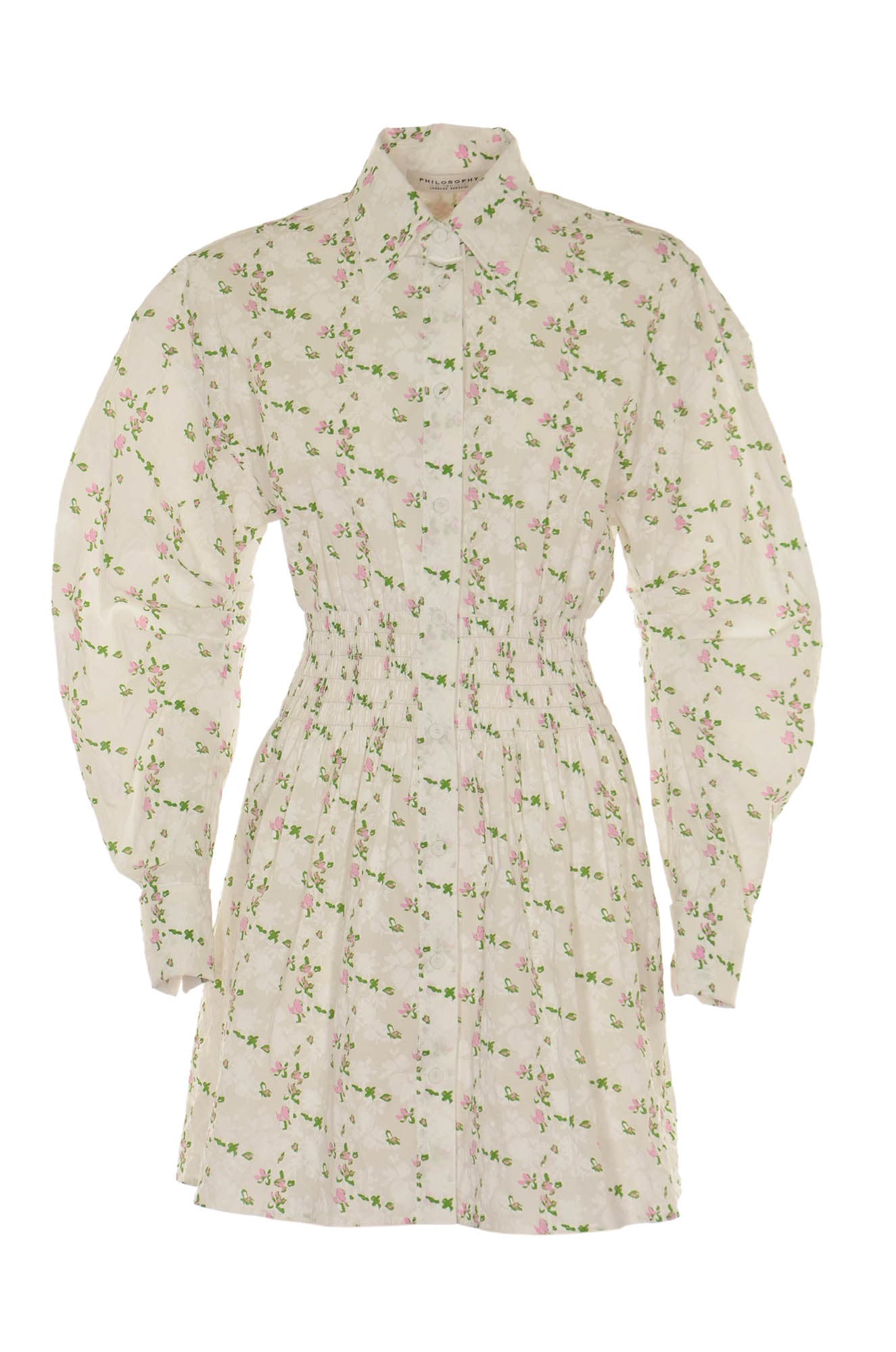 Philosophy di Lorenzo Serafini Floral Print Shirt Dress
