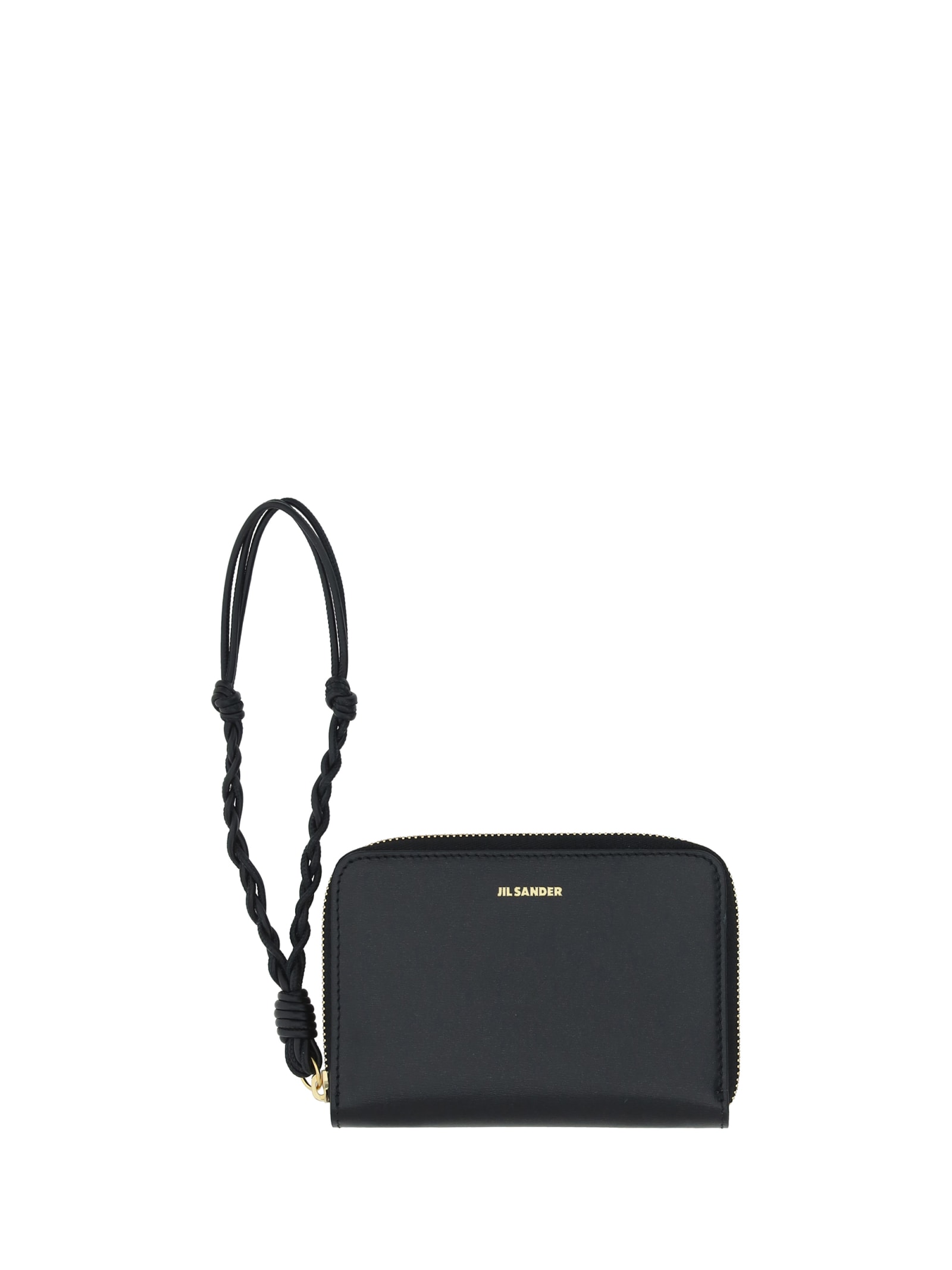 Shop Jil Sander Coin Purse In Black