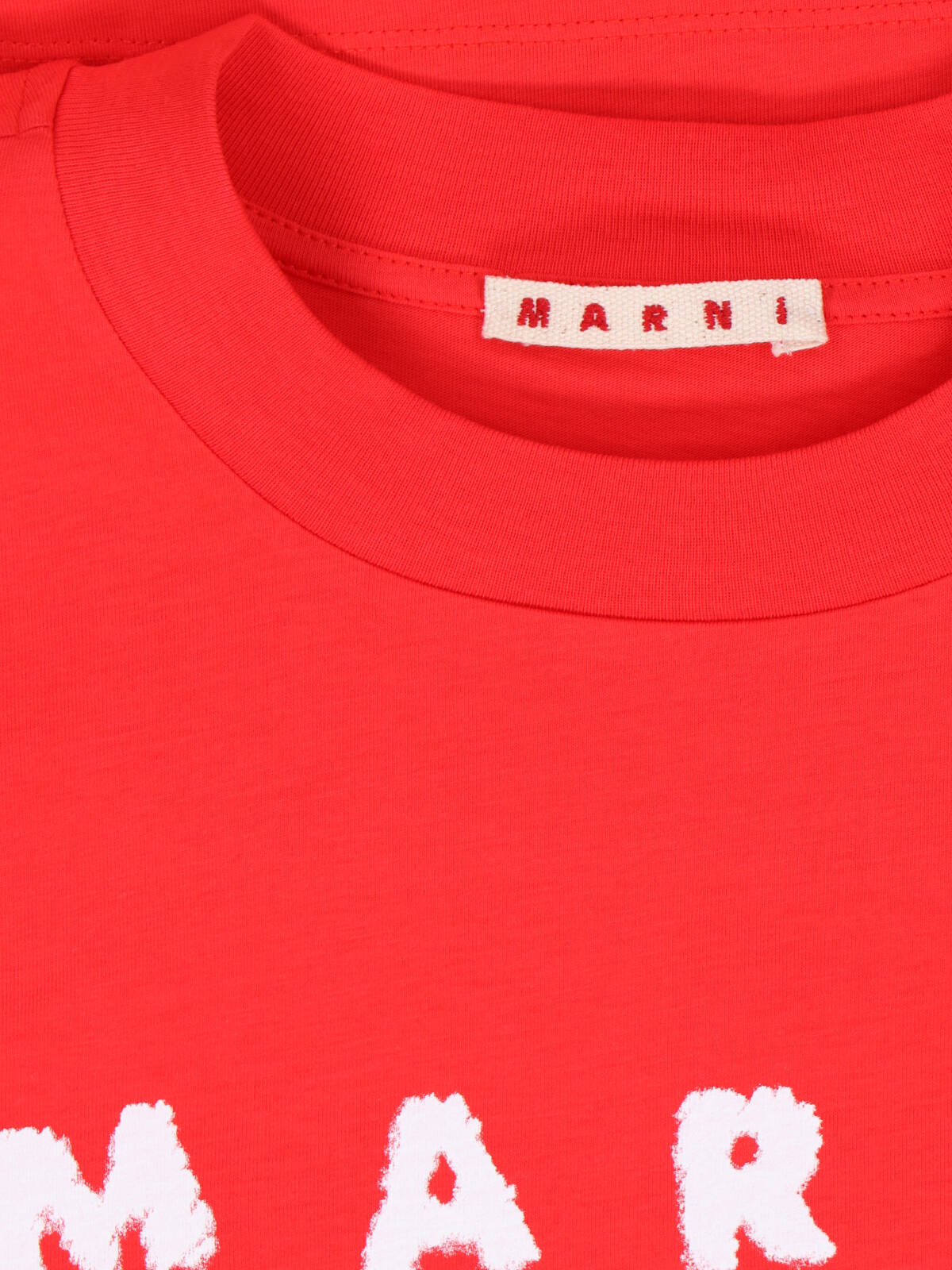 MARNI LOGO CROP T-SHIRT