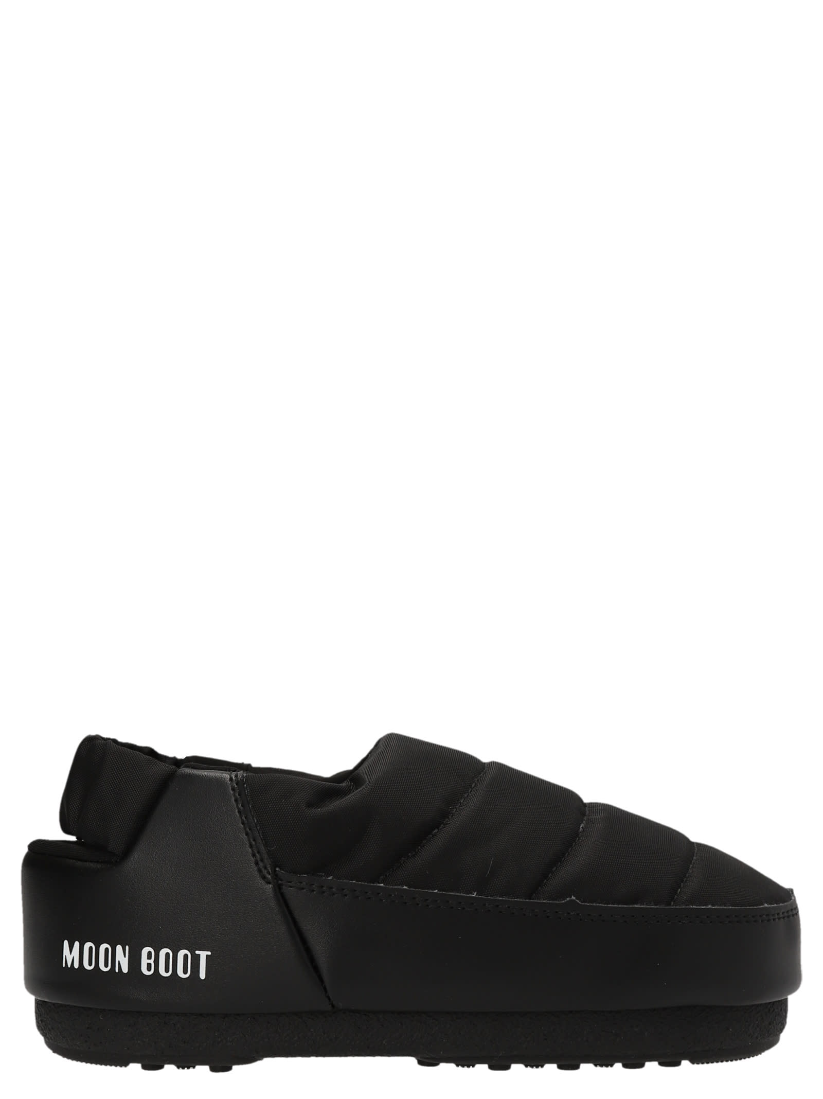 Moon Boot Evolution Mules In Black