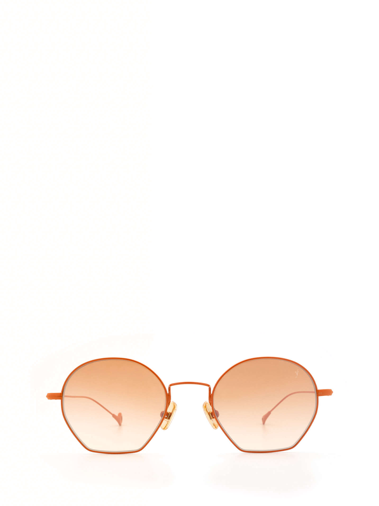 Shop Eyepetizer Triomphe Orange Sunglasses