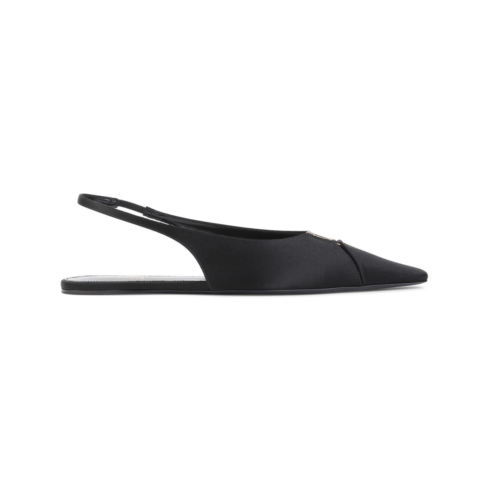 Shop Saint Laurent Babylone 00 Sandal In Nero