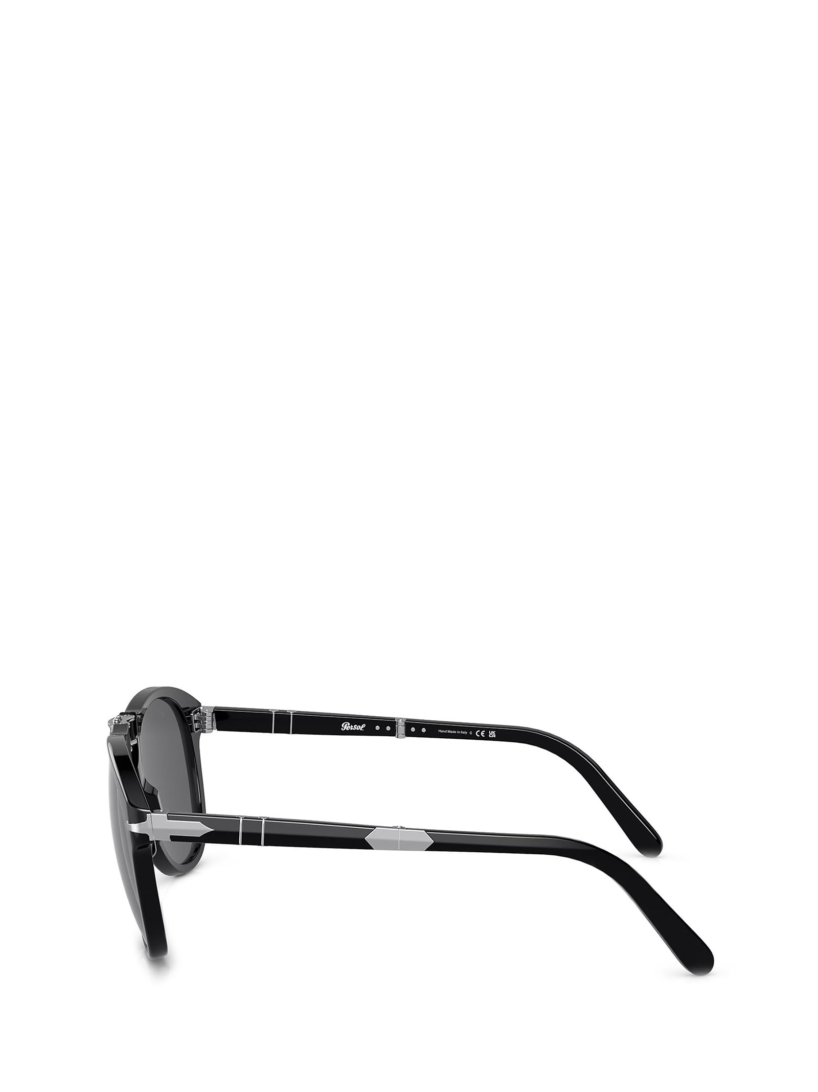 Shop Persol Po0714sm Black Sunglasses