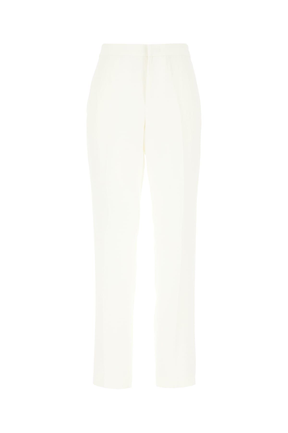 Ivory Viscose Blend Pants