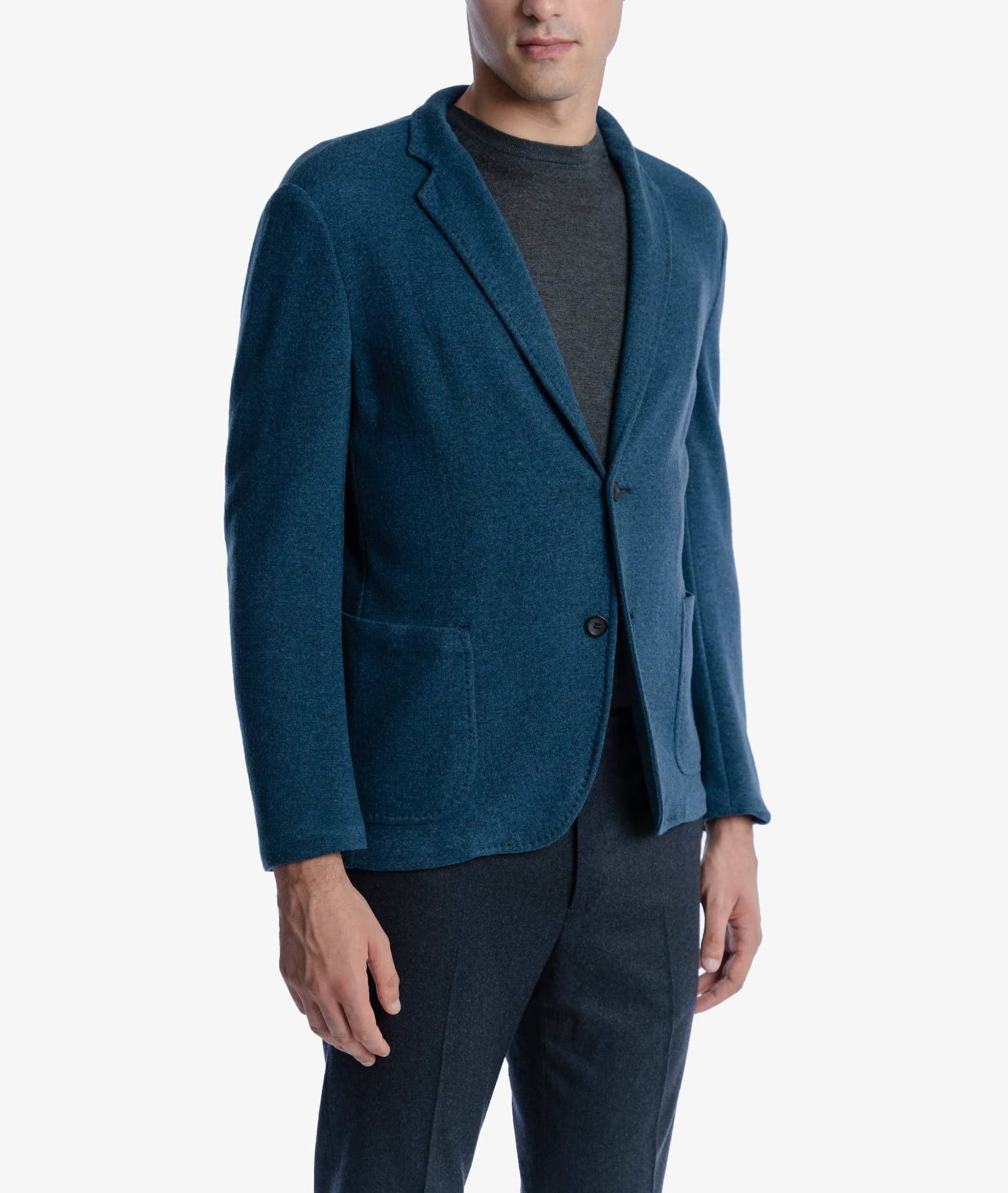 Larusmiani Sporty Blazer Journey Blazer In Teal