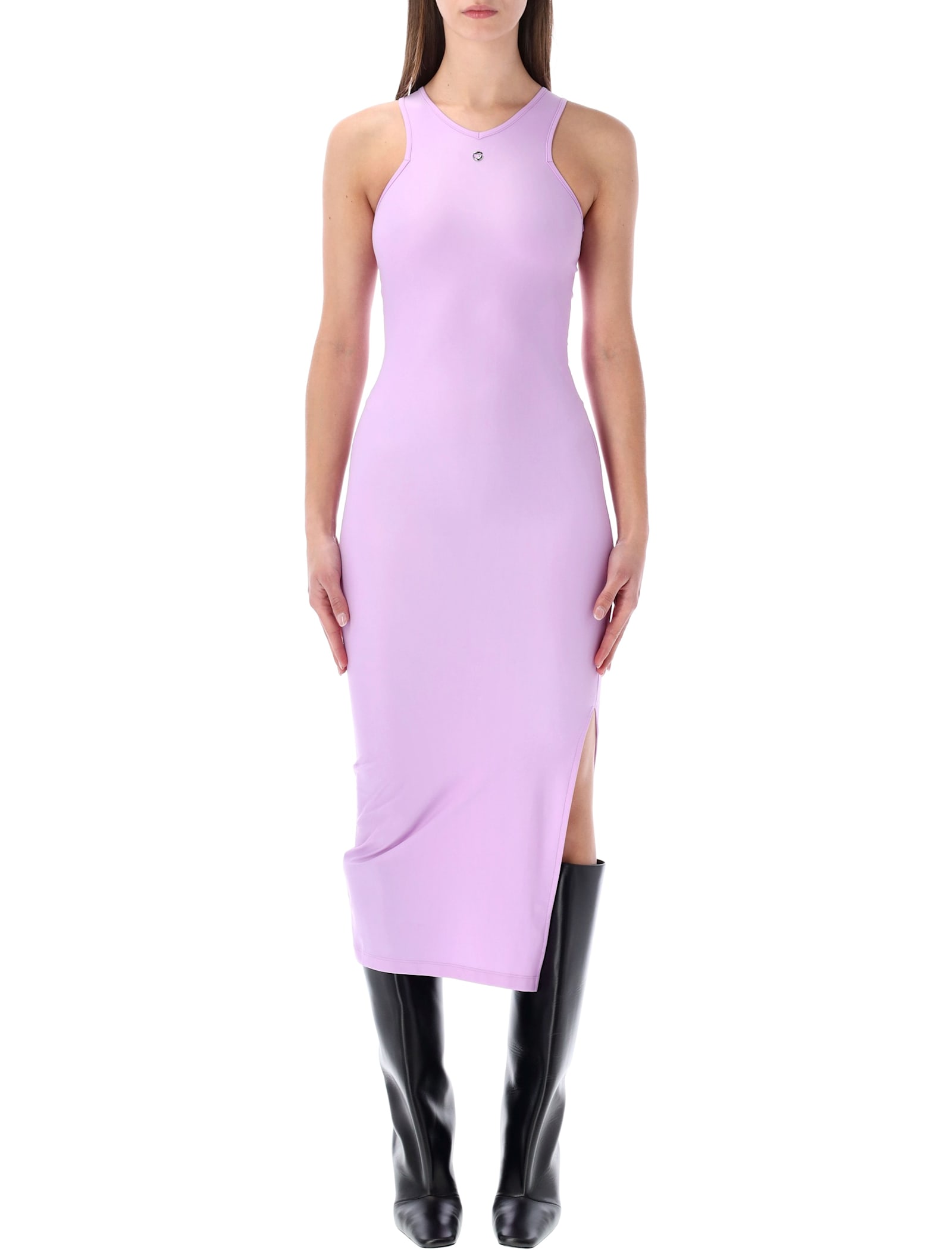 Coperni Tank Top Dress In Pink
