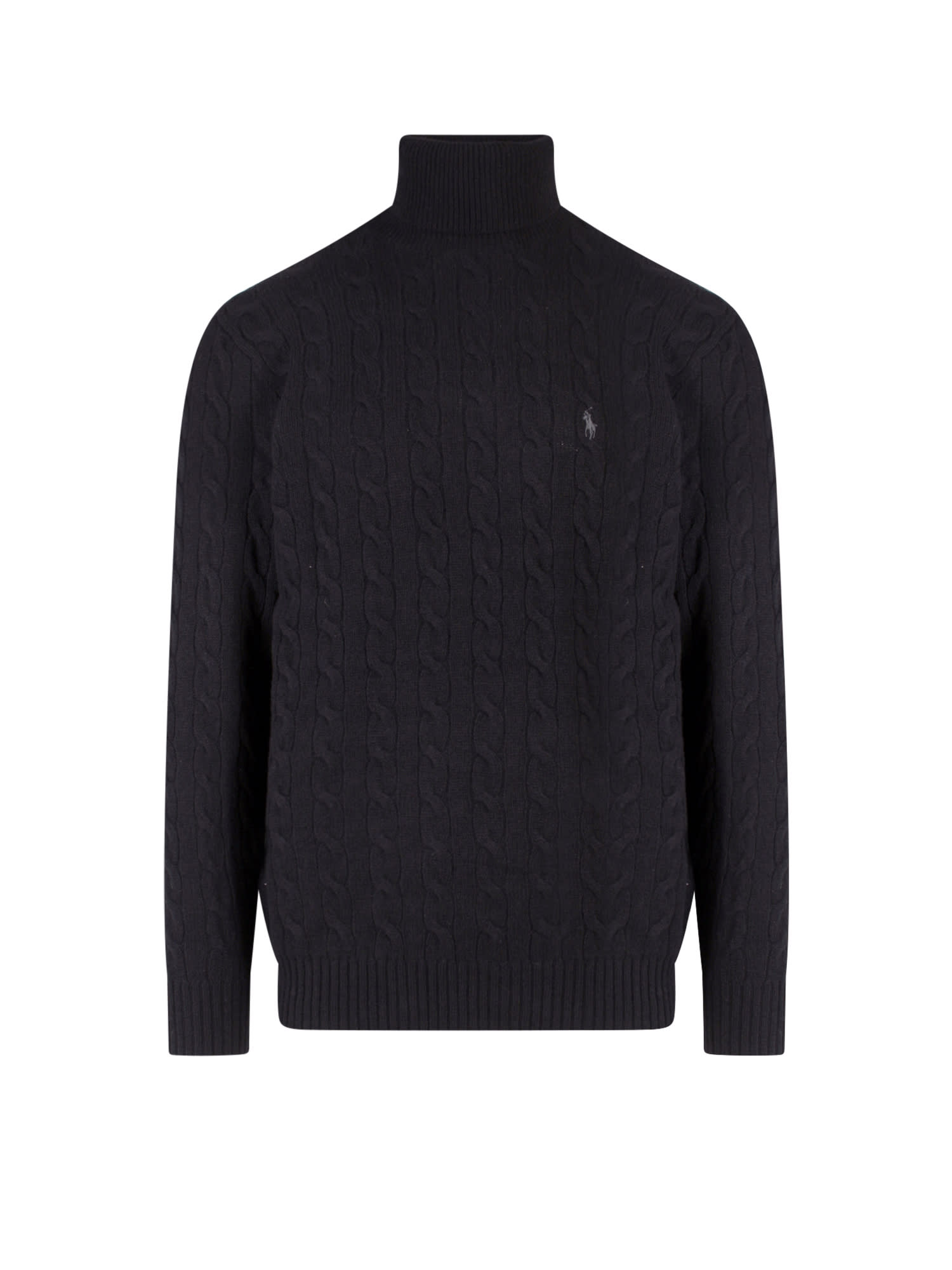 Shop Polo Ralph Lauren Sweater In Black