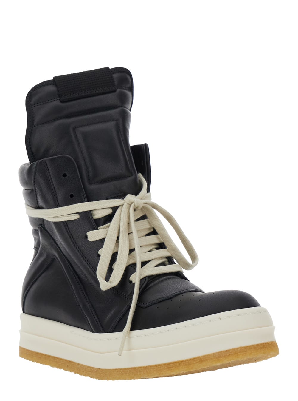 Rick Owens Creep Geobasket In Black
