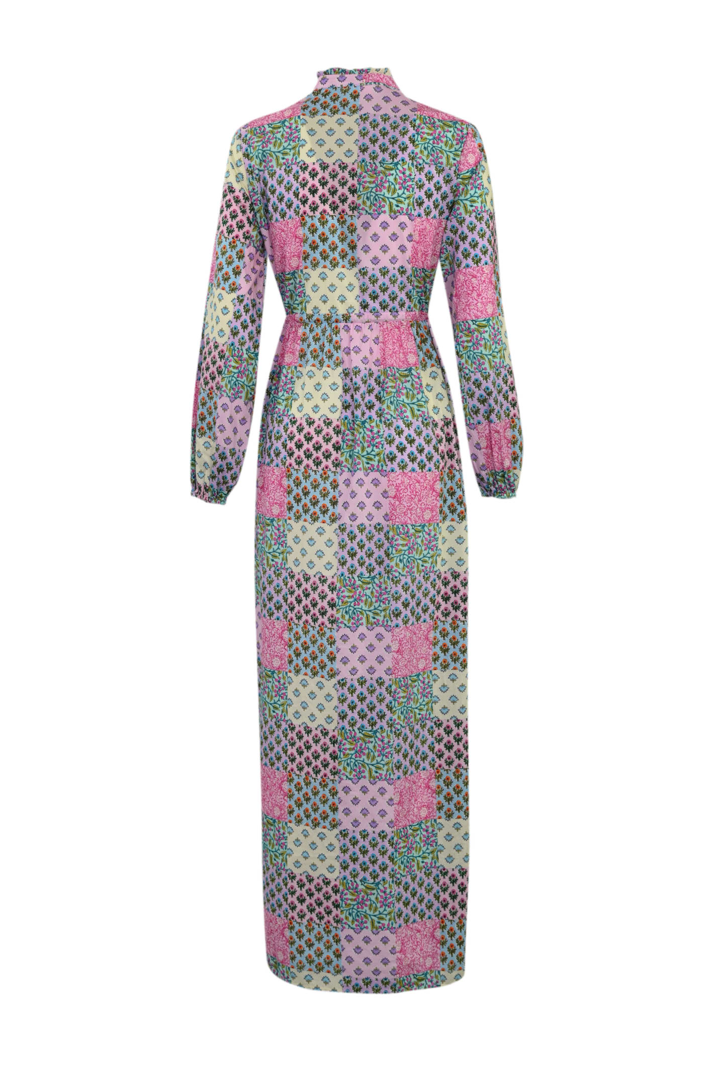Shop Mc2 Saint Barth Jodie Radical Patch Dress In Cotton In Rosa