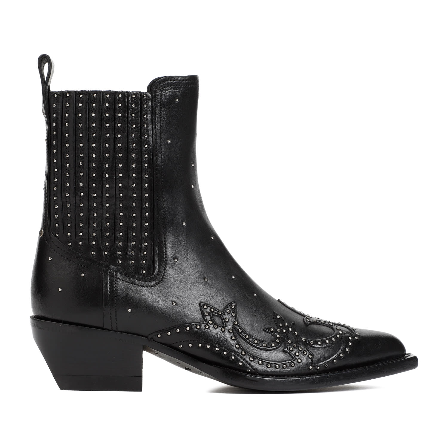 Shop Golden Goose Debbie Beatles Boots In Black