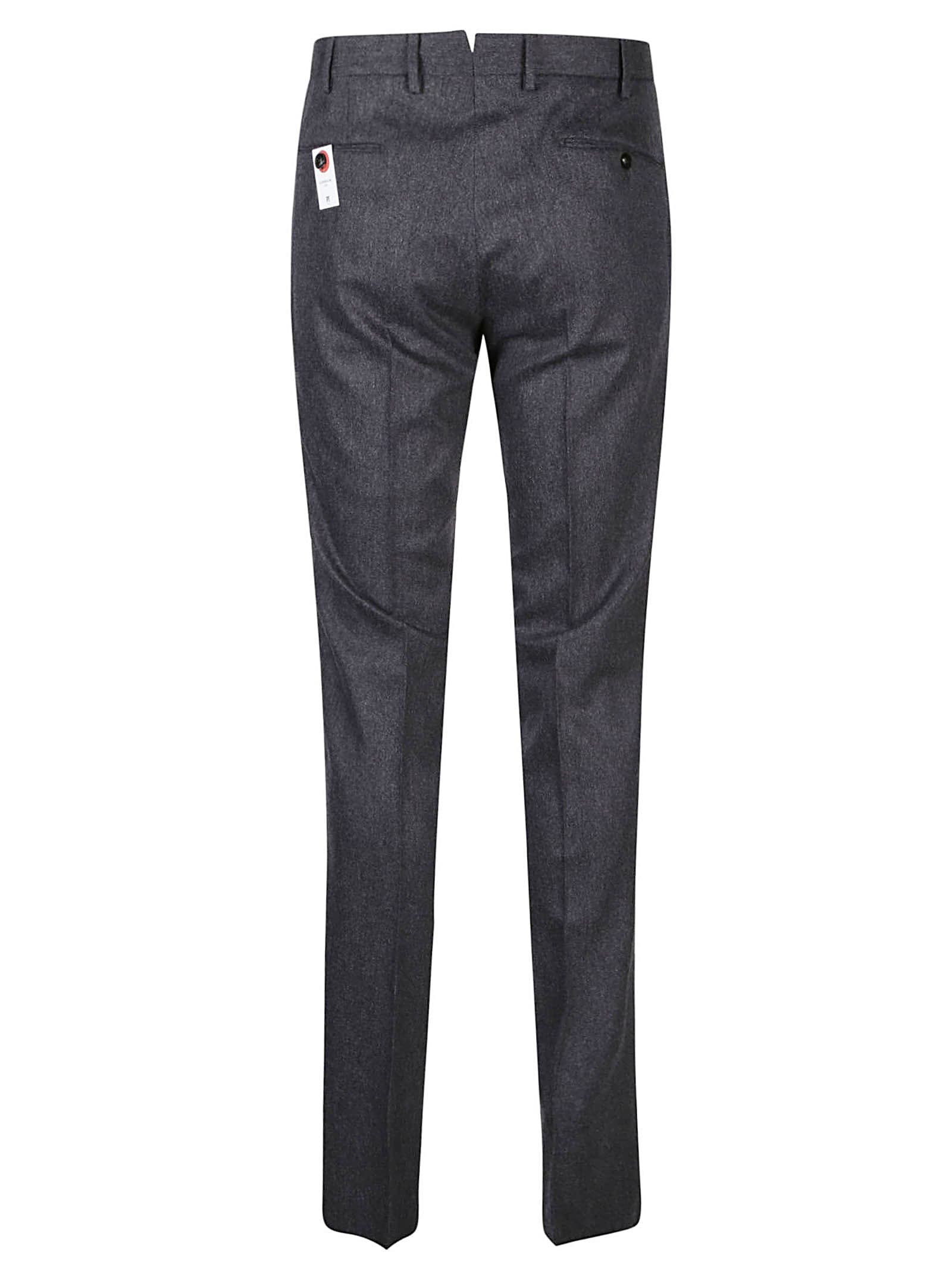 Shop Pt01 Superslim Pant In Grigio Piombo