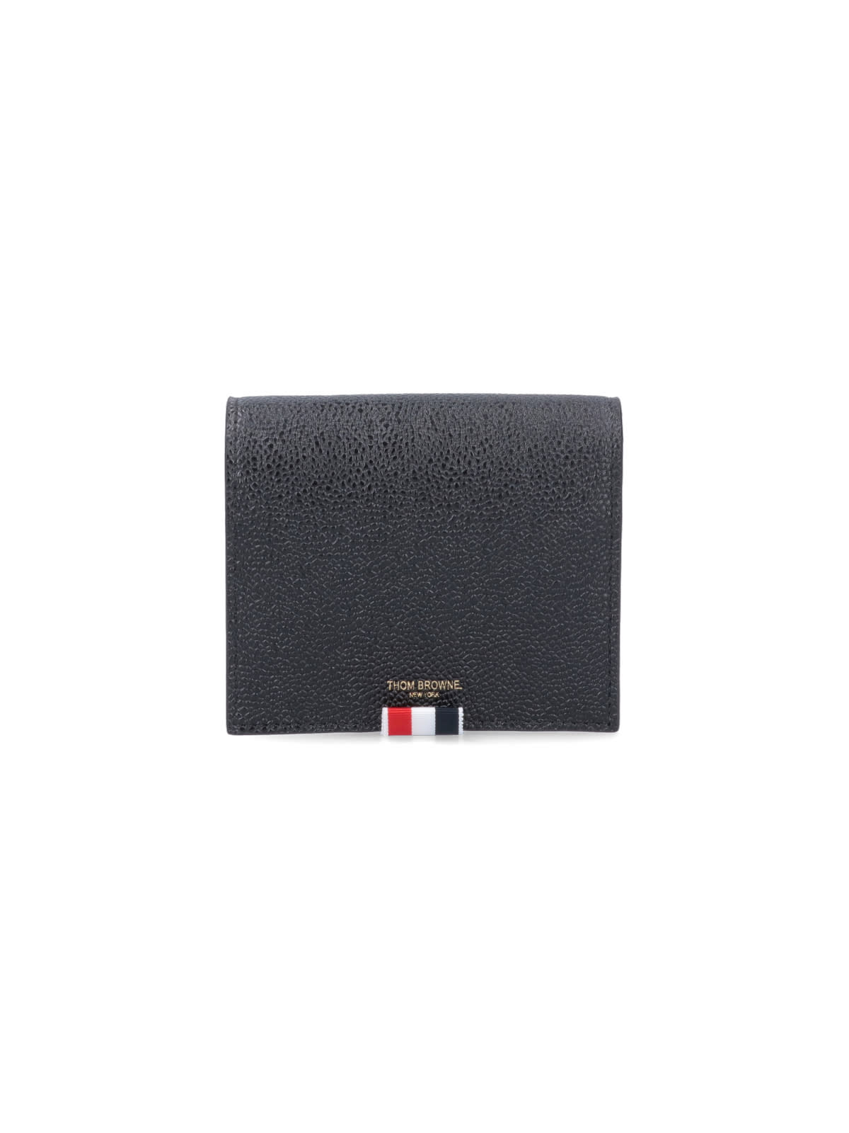 Shop Thom Browne Crossbody Wallet In Black