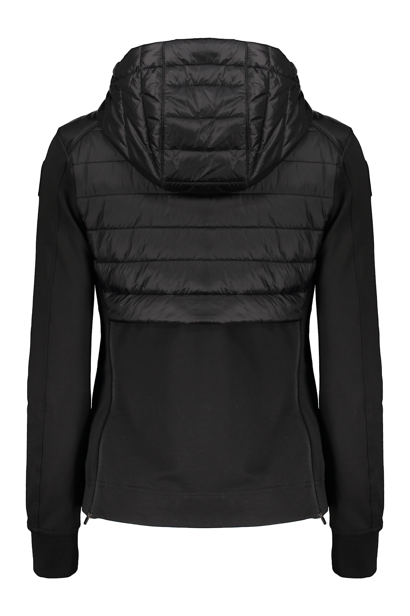Parajumpers Lightweight Padded Jacket With Elegant Hood In Black